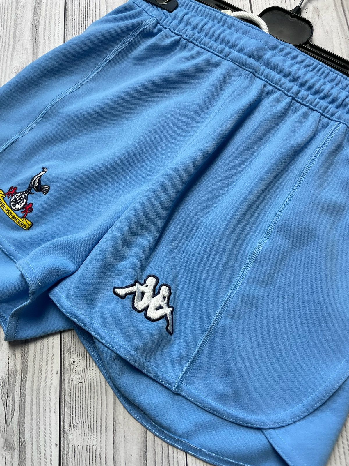 Kappa × Vintage Vintage kappa x Tottenham soccer shorts size Xs blue rare Size US 28 / EU 44 - 2 Thumbnail