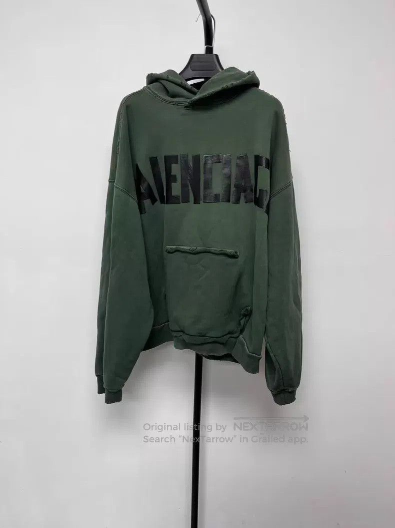 Balenciaga Logo Letter Printed Hoodie
