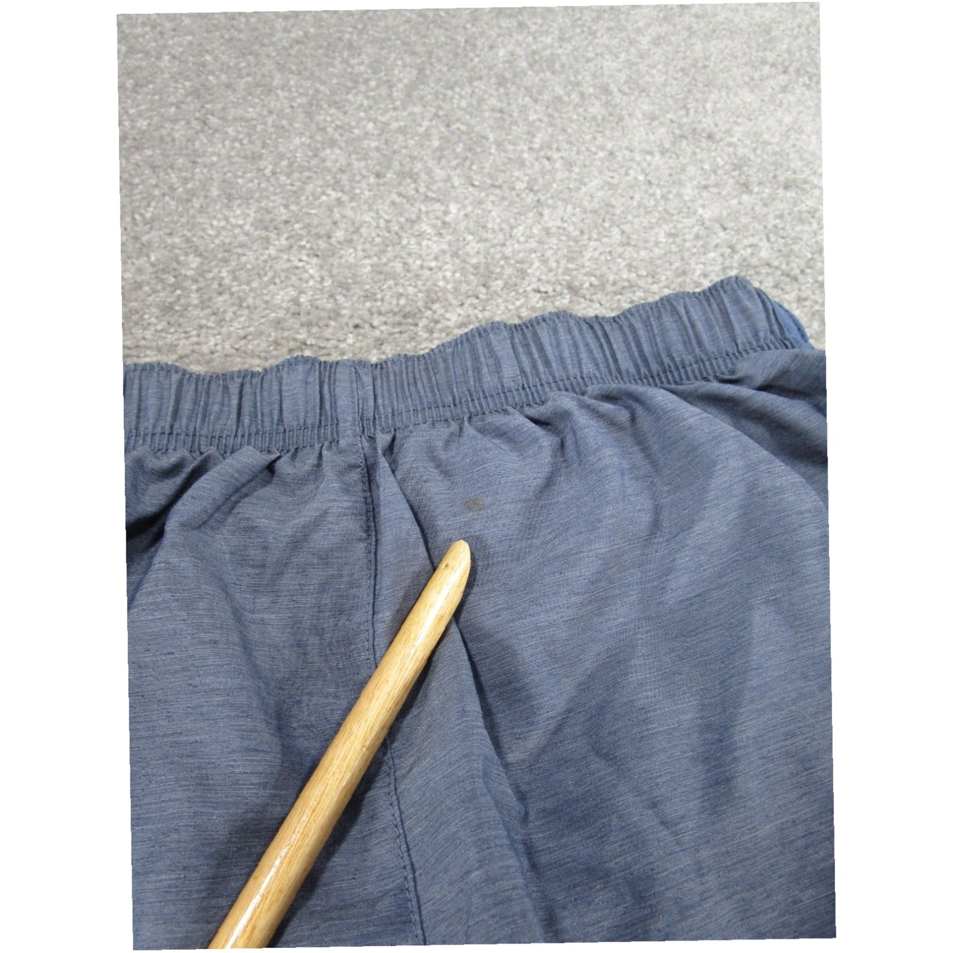 Nike Nike Women's Small Blue Gray Dri Fit Shorts Size 28" / US 6 / IT 42 - 2 Thumbnail