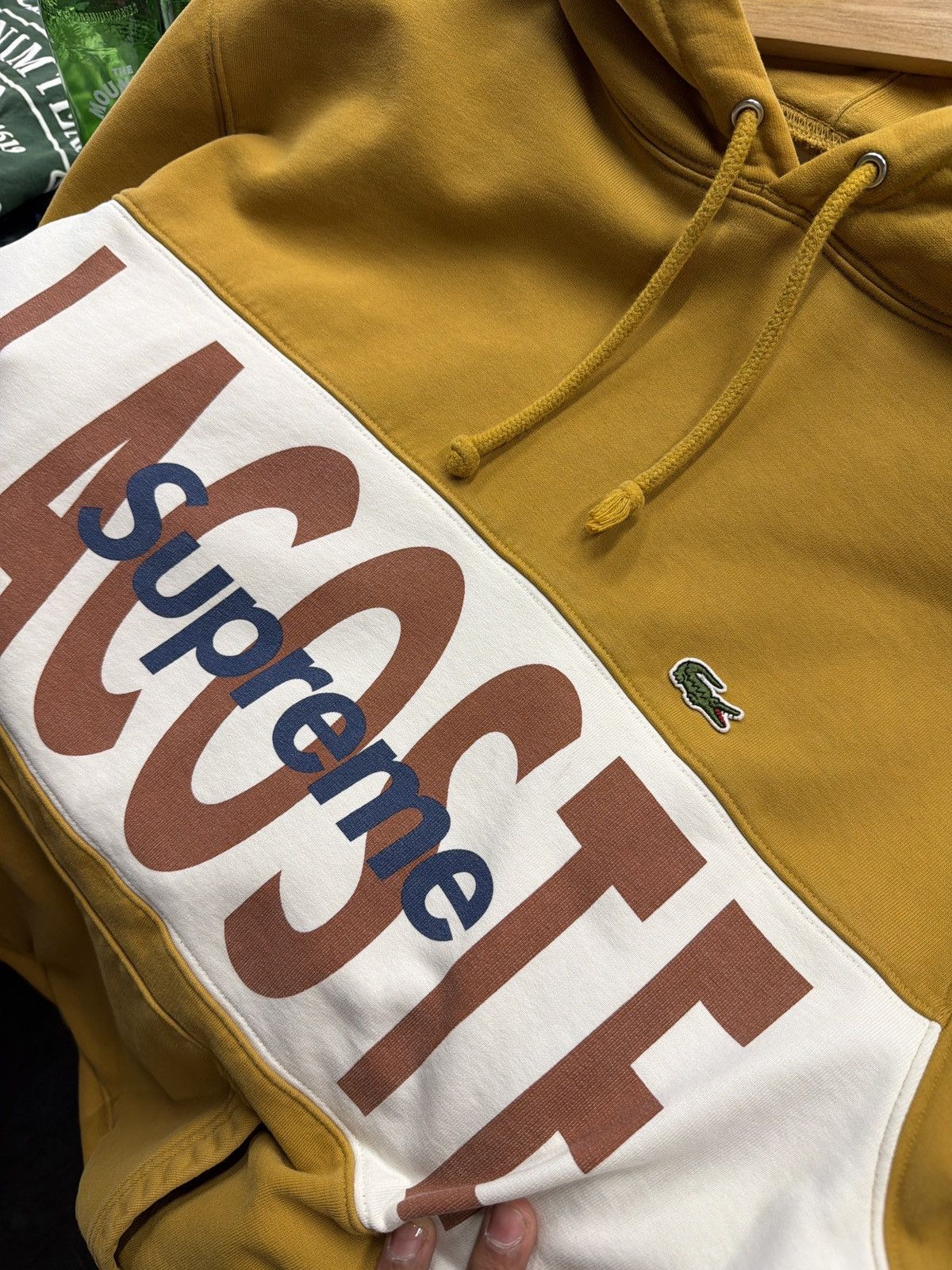 Lacoste × Supreme Supreme x Lacoste Hoodie Size US L / EU 52-54 / 3 - 8 Thumbnail