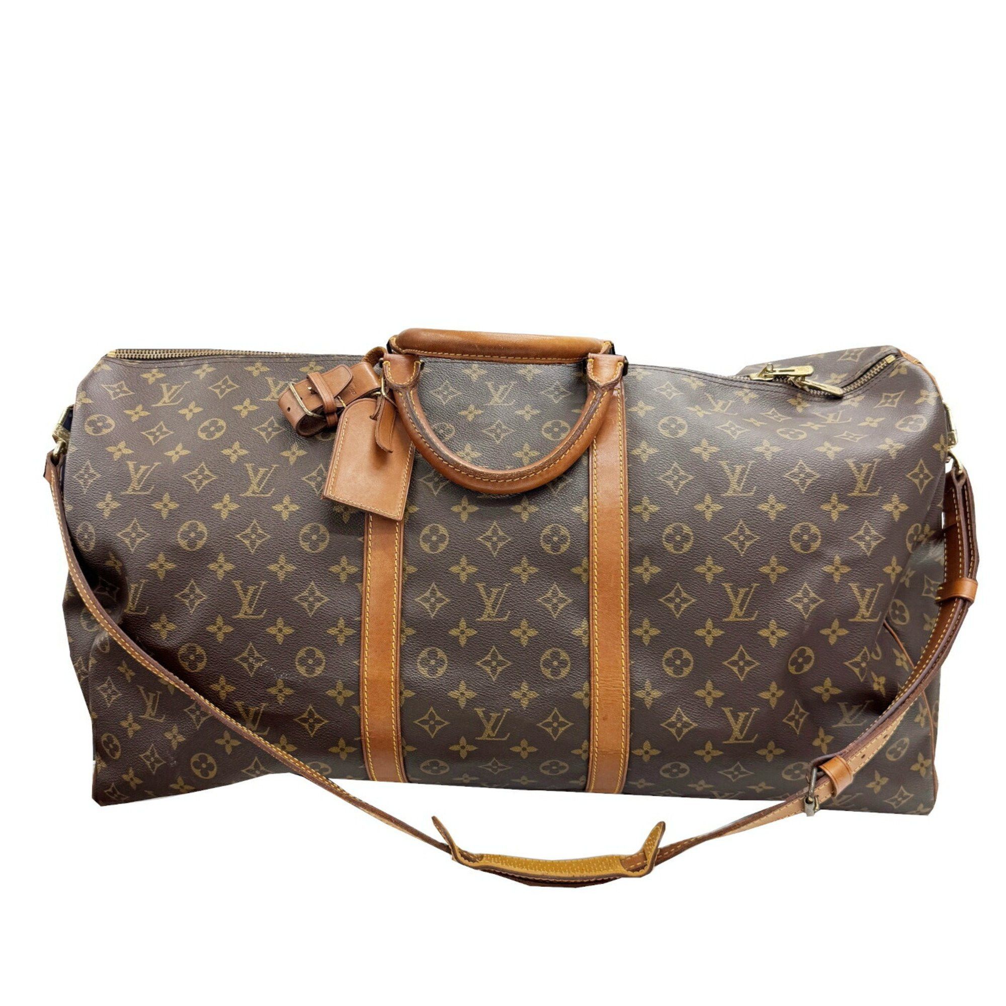 Louis Vuitton Keepall Bandouliere 60 M41412 Fc882 Boston Bag Bag Shoulder Men's Women's in Brown