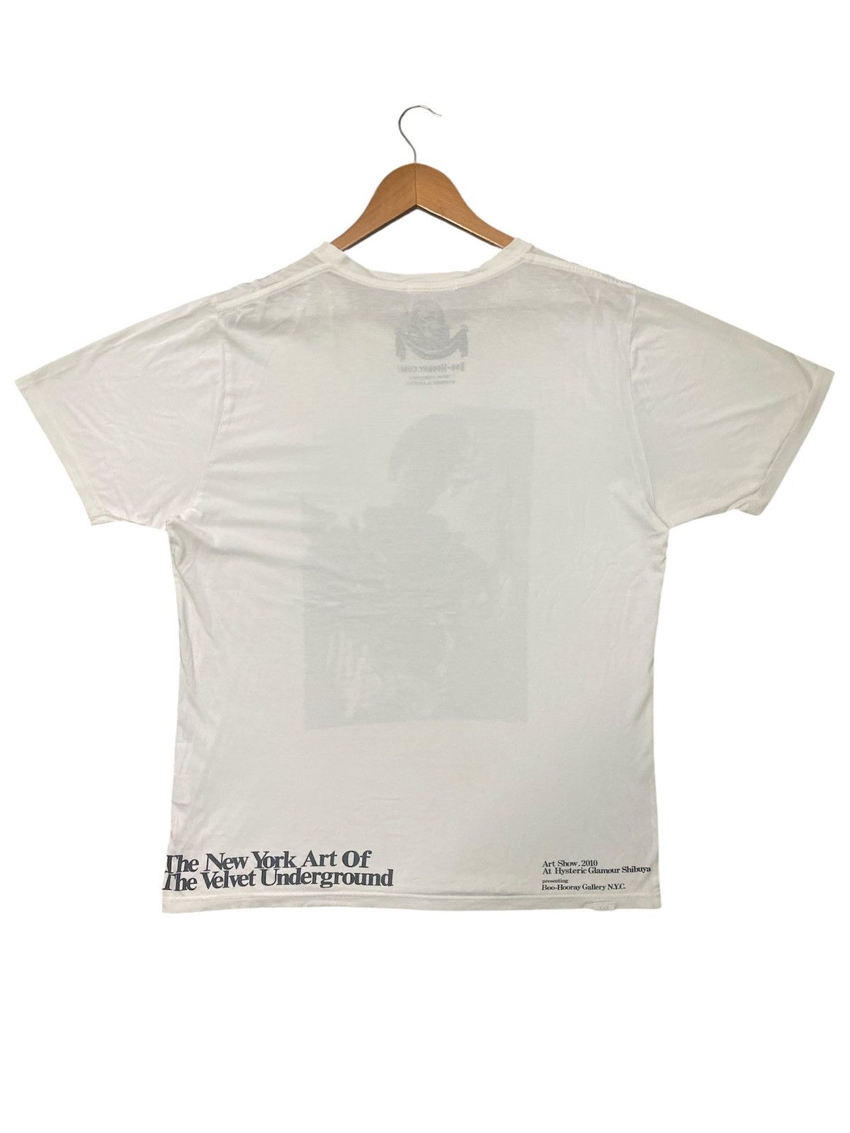 Hysteric Glamour × Japanese Brand × Vintage 💸BINDING OFFER💸HYSTERIC GLAMOUR VELVET UNDERGROUND TSHIRT 💥 Size US L / EU 52-54 / 3 - 9 Thumbnail