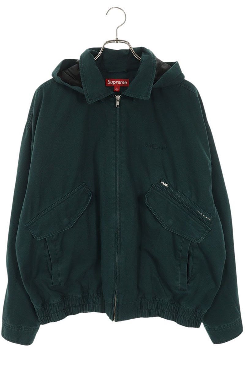 Supreme Supreme 25AW Hooded Utility Jacket Green Size L | Grailed