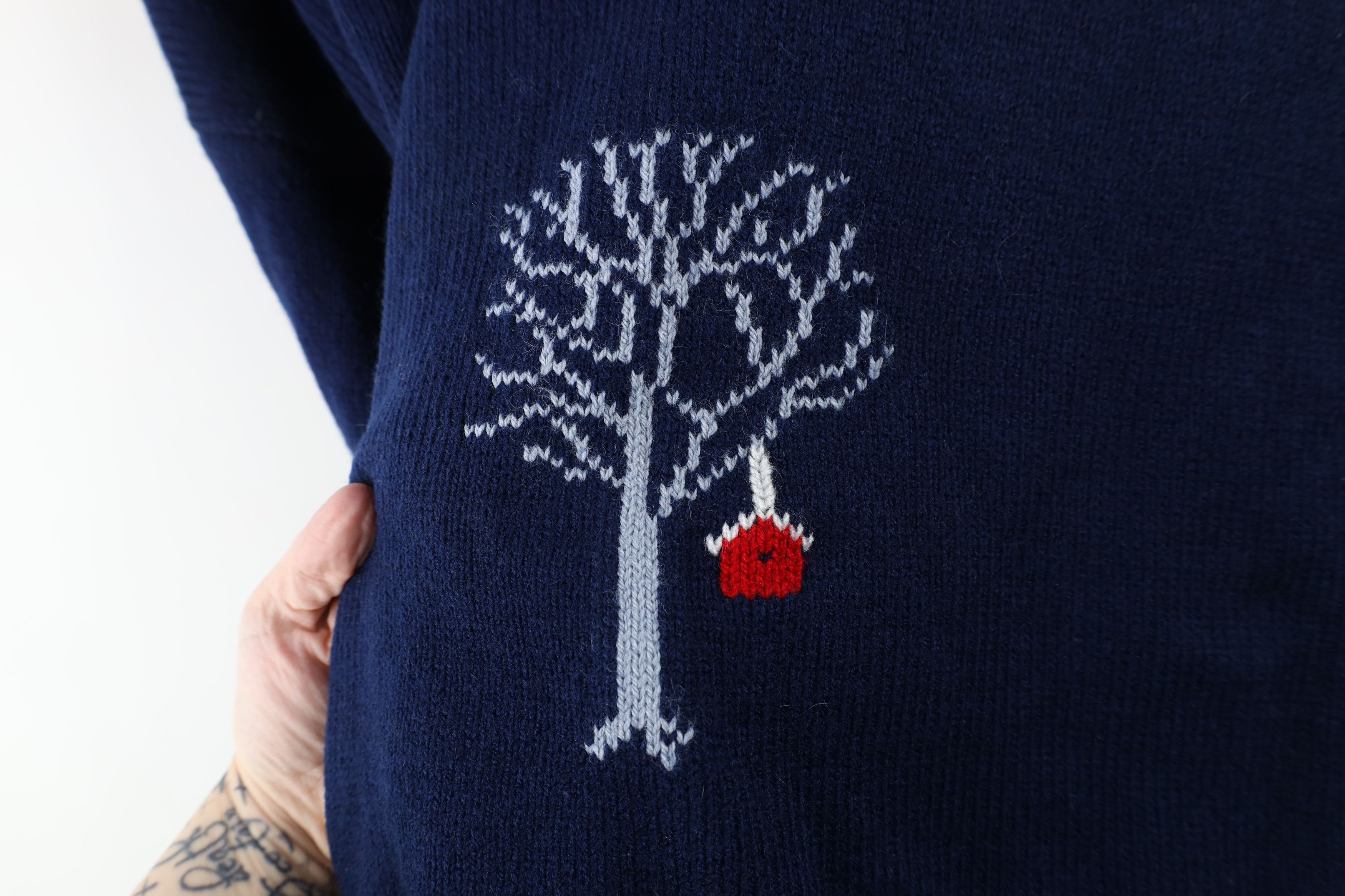 Vintage Vintage 90s Streetwear Christmas Winter Cardigan Sweater Size L / US 10 / IT 46 - 10 Thumbnail