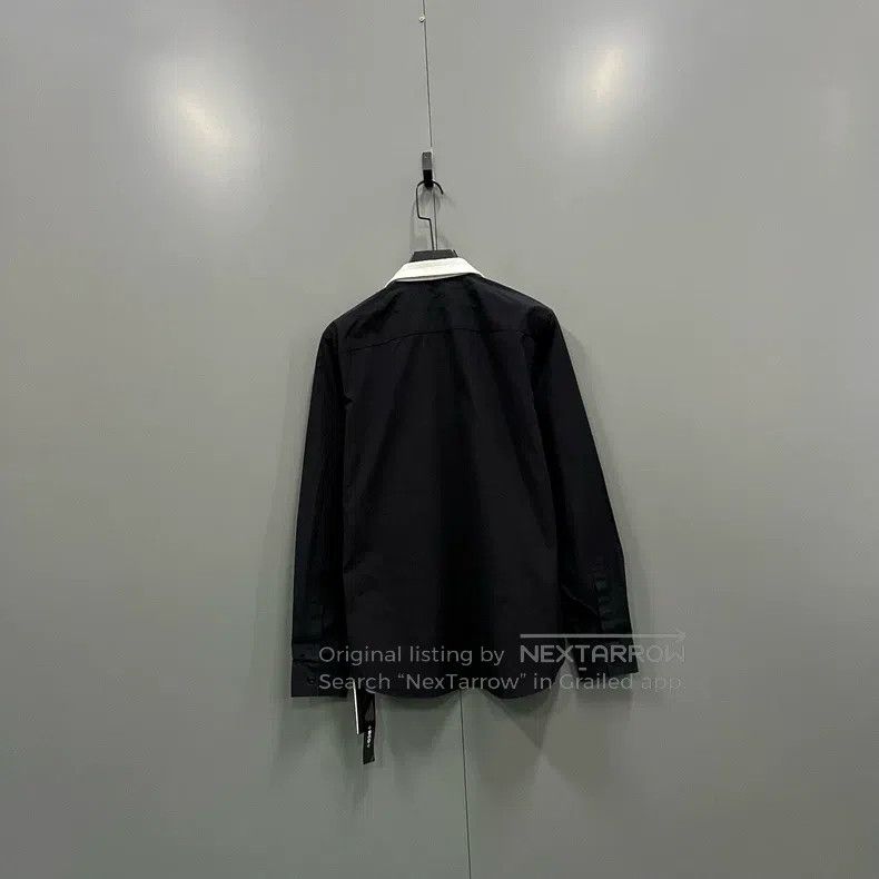 Givenchy Givenchy Size40 Collar Color Blocked Shirt Size 40 / 50 Size US M / EU 48-50 / 2 - 3 Thumbnail