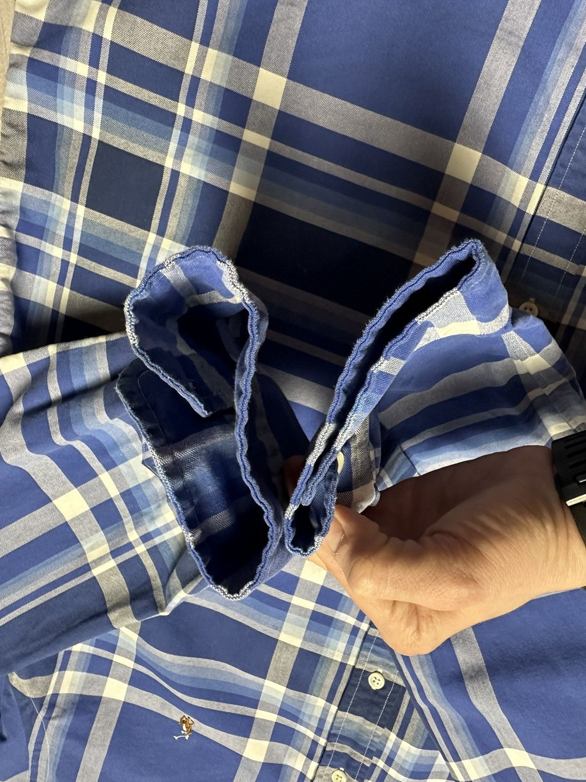 Polo Ralph Lauren × Vintage Vintage Polo Ralph Lauren plaid shirt size XL Size US XL / EU 56 / 4 - 6 Thumbnail