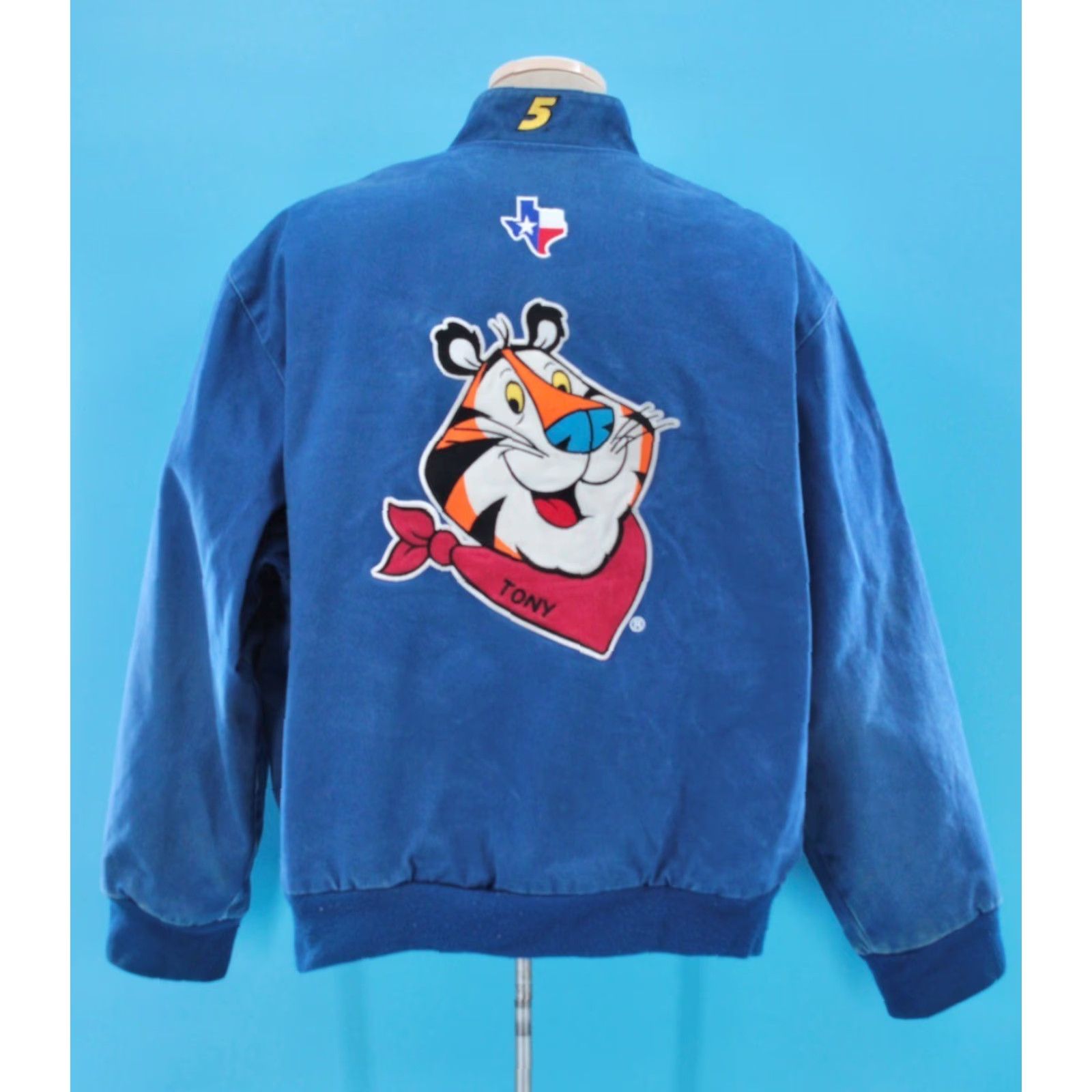 JH Design VTG 90s Kellog's NASCAR Racing Jacket JH Design XXL Boys Mens? Size US XXL / EU 58 / 5 - 2 Thumbnail
