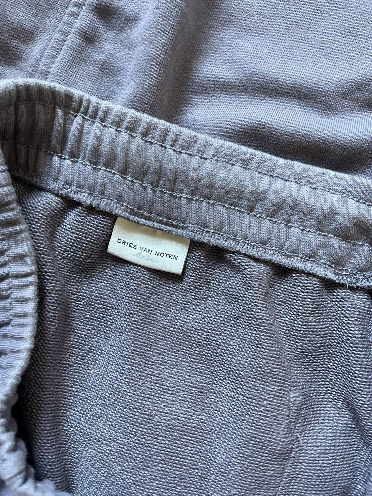Dries Van Noten Purple printed sweatpants Size US 32 / EU 48 - 4 Thumbnail