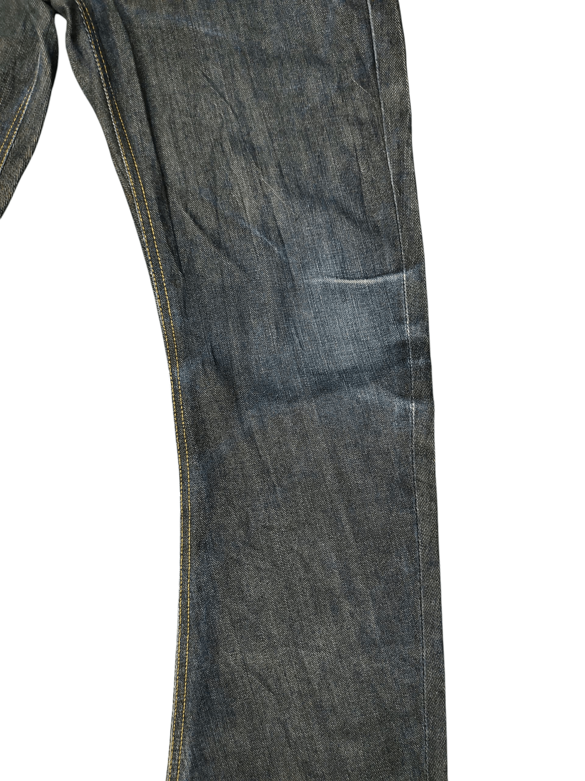 If Six Was Nine Flare Jeans Lee X Akm Japan Denim Bootcut Ifsixwasnine Lgb Size US 31 - 6 Thumbnail