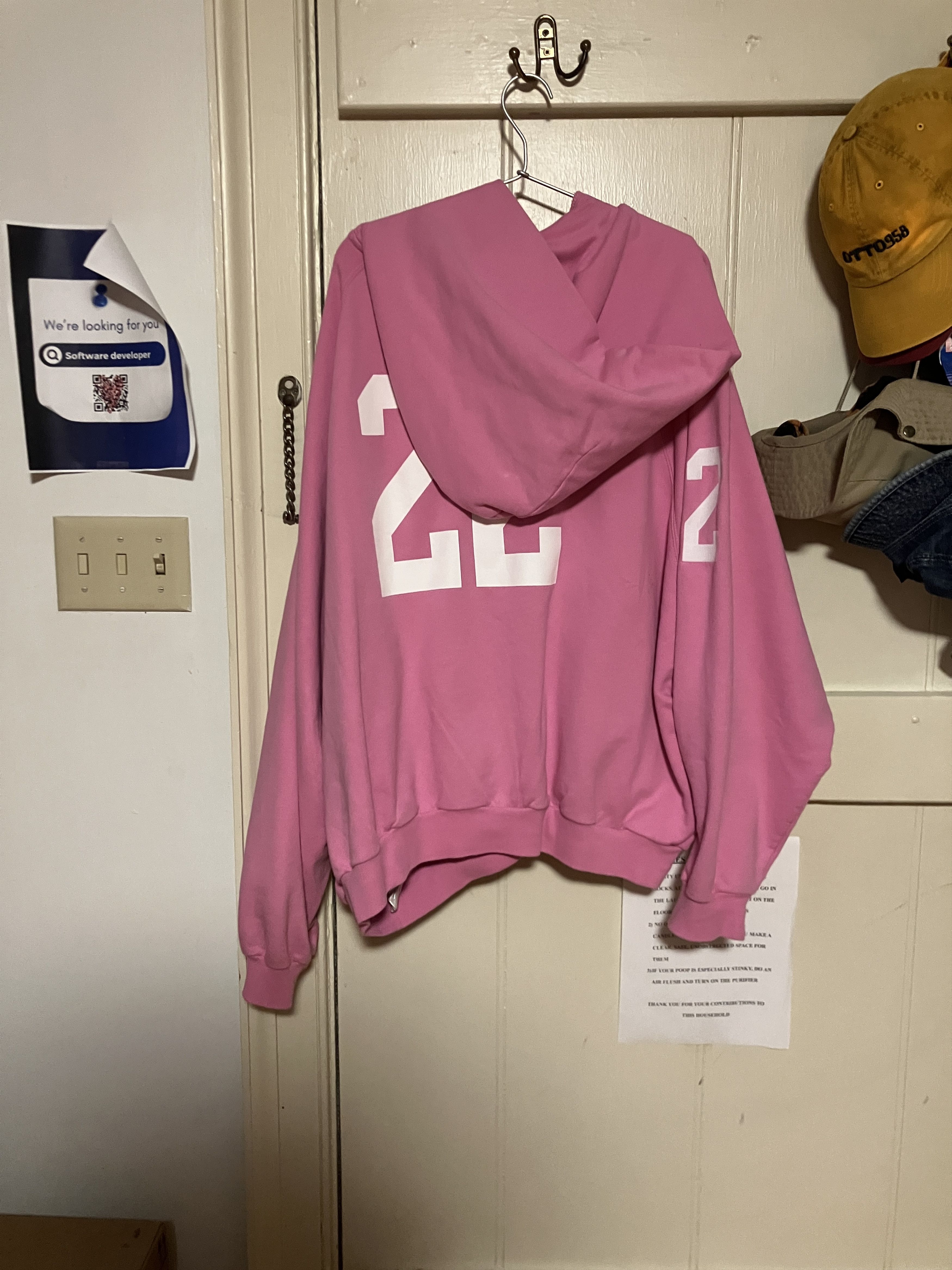 Balenciaga Winter 22 Polo Set Oversized Zip Up Hoodie Size US L / EU 52-54 / 3 - 4 Thumbnail