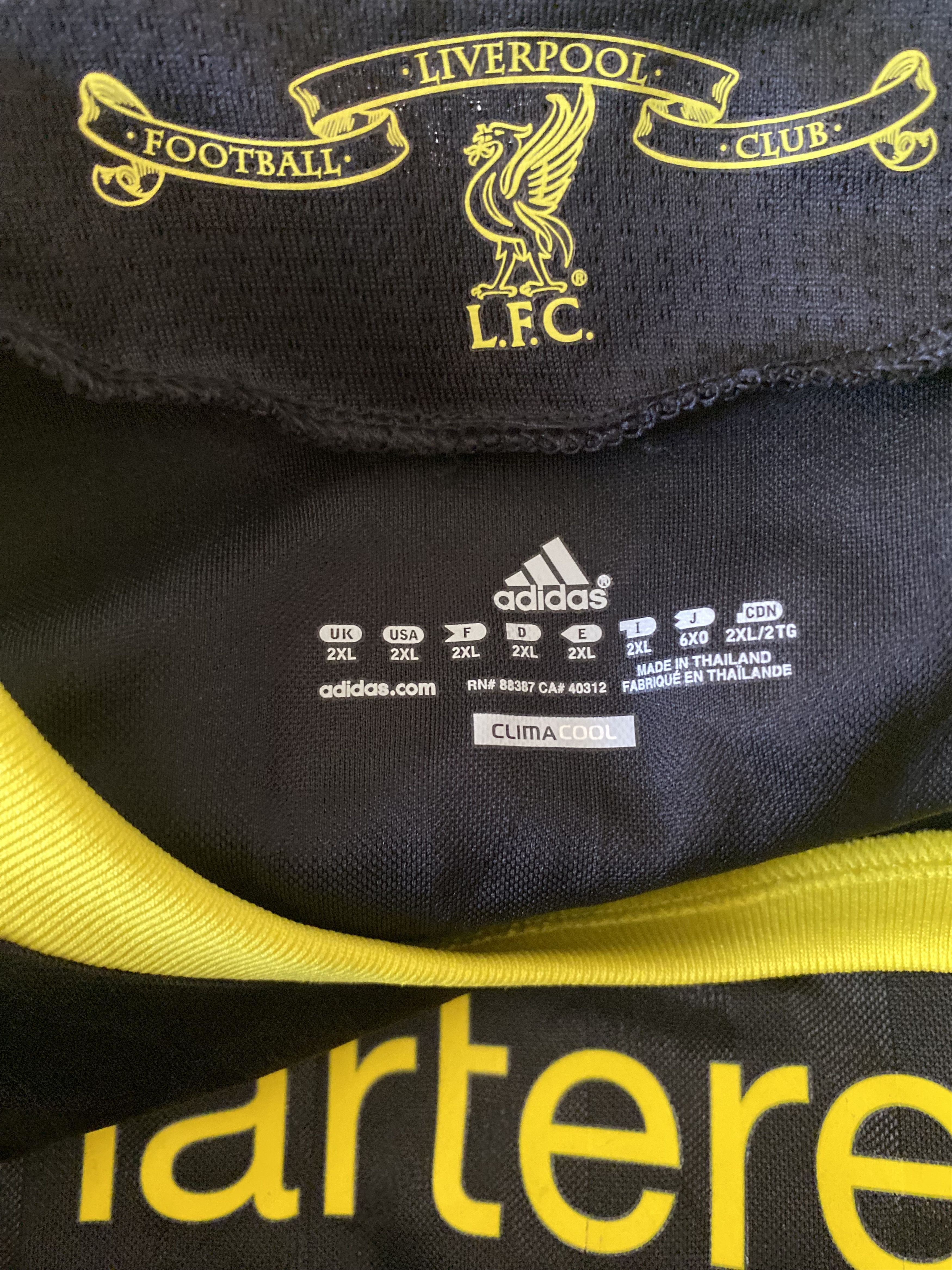 Adidas Vintage LIVERPOOL F.C. 2010 - 2011 - adidas - 2XL - UNIQUE Size US XXL / EU 58 / 5 - 5 Thumbnail