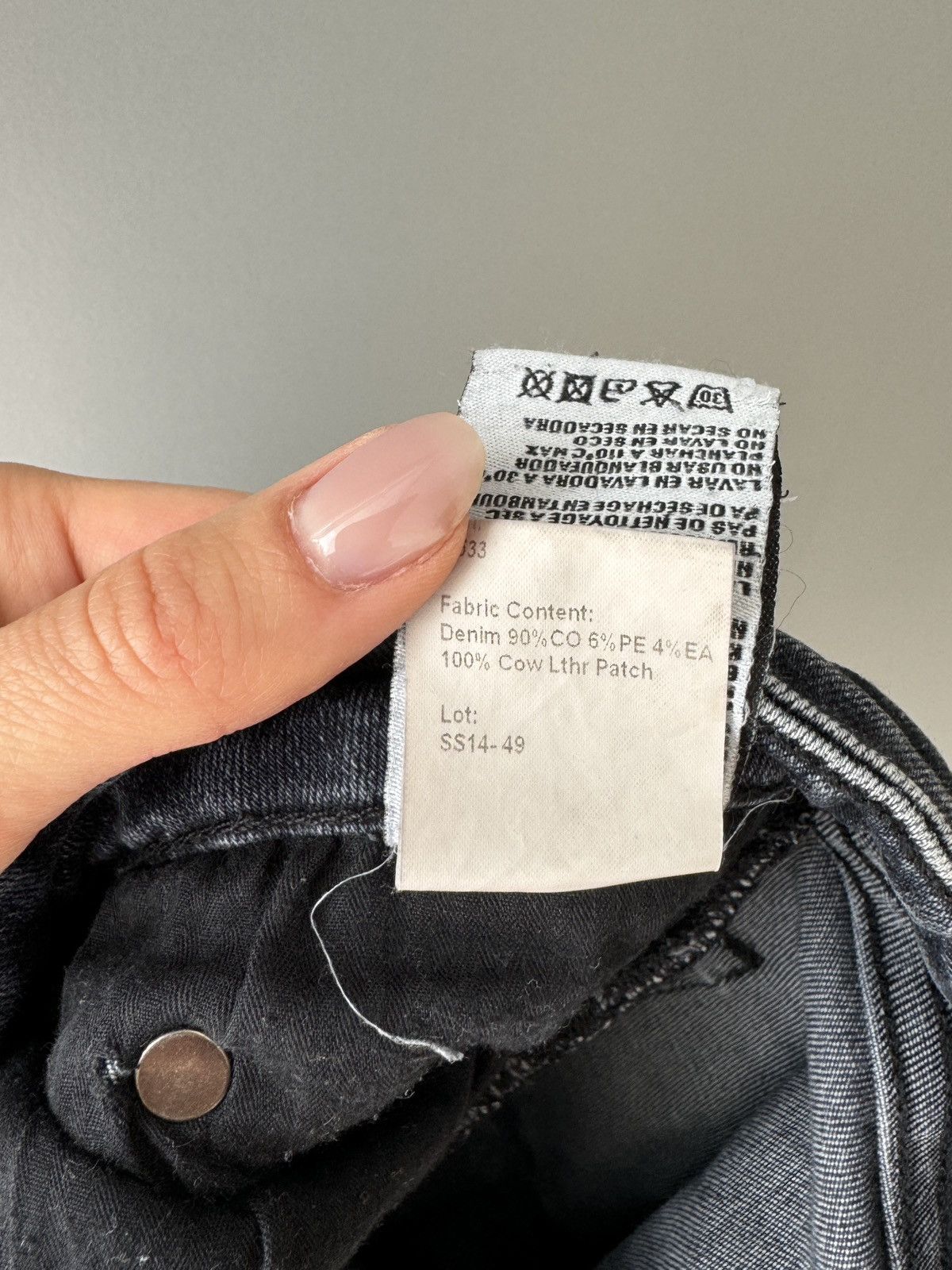 R13 × Vintage Women's R13 Light Distressed Jeans Size 25" / US 0 / IT 36 - 9 Thumbnail