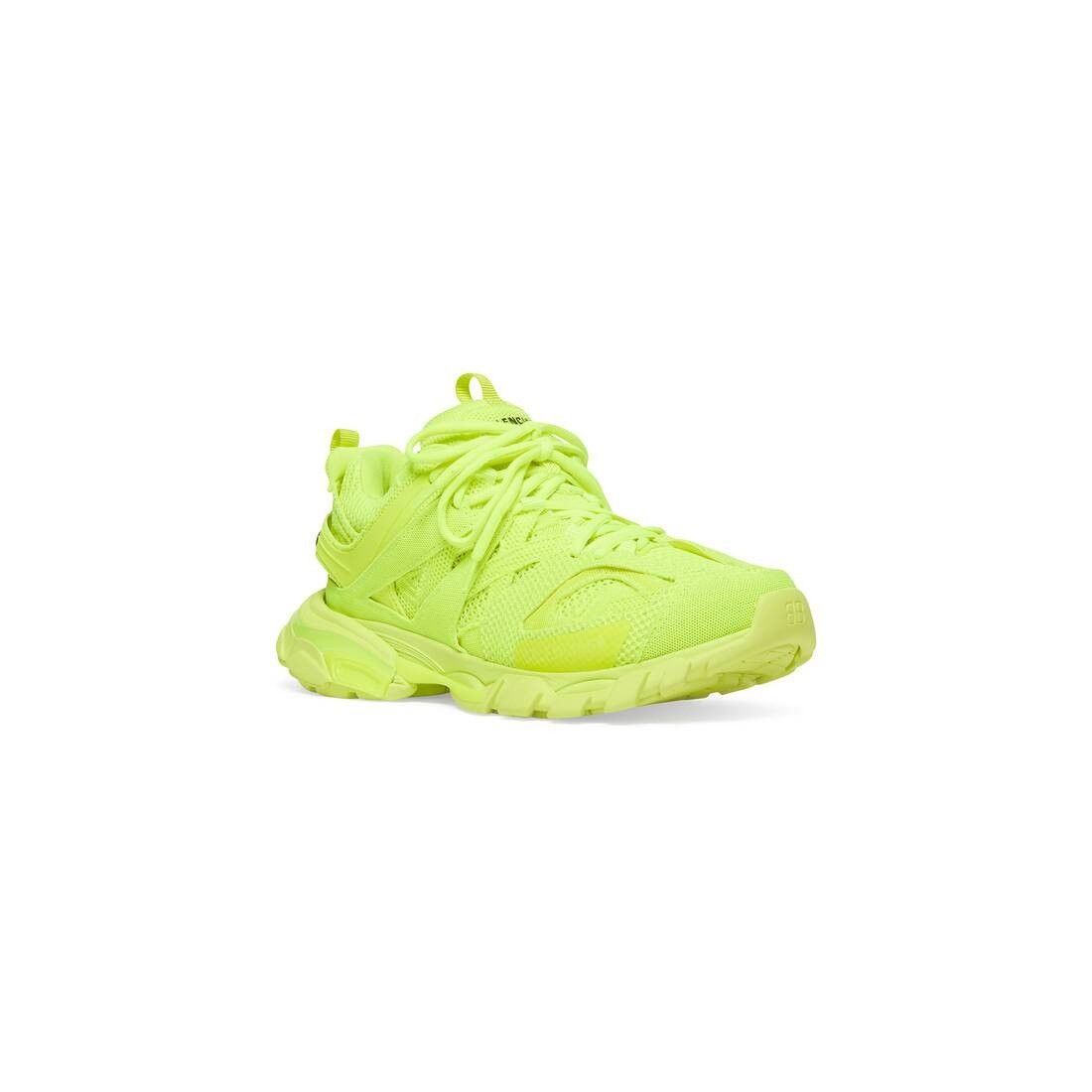 Balenciaga o1mt1gz0125 Track Sneakers In Full Mesh in Yellow Size US 10 / IT 40 - 2 Thumbnail