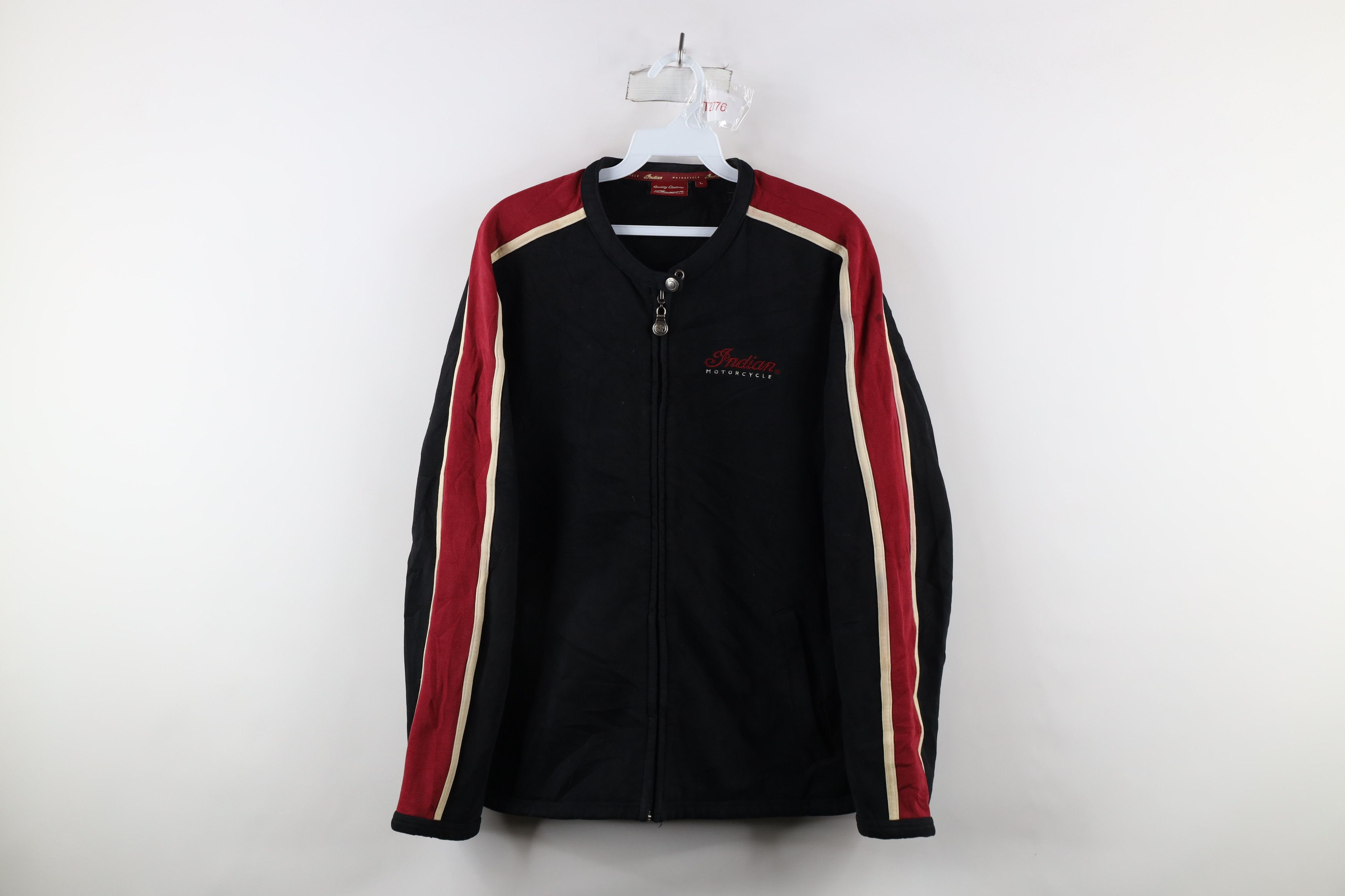 Vintage Vintage Indian Motorcycle Cafe Racer Sweatshirt Jacket Size US L / EU 52-54 / 3 - 1 Thumbnail