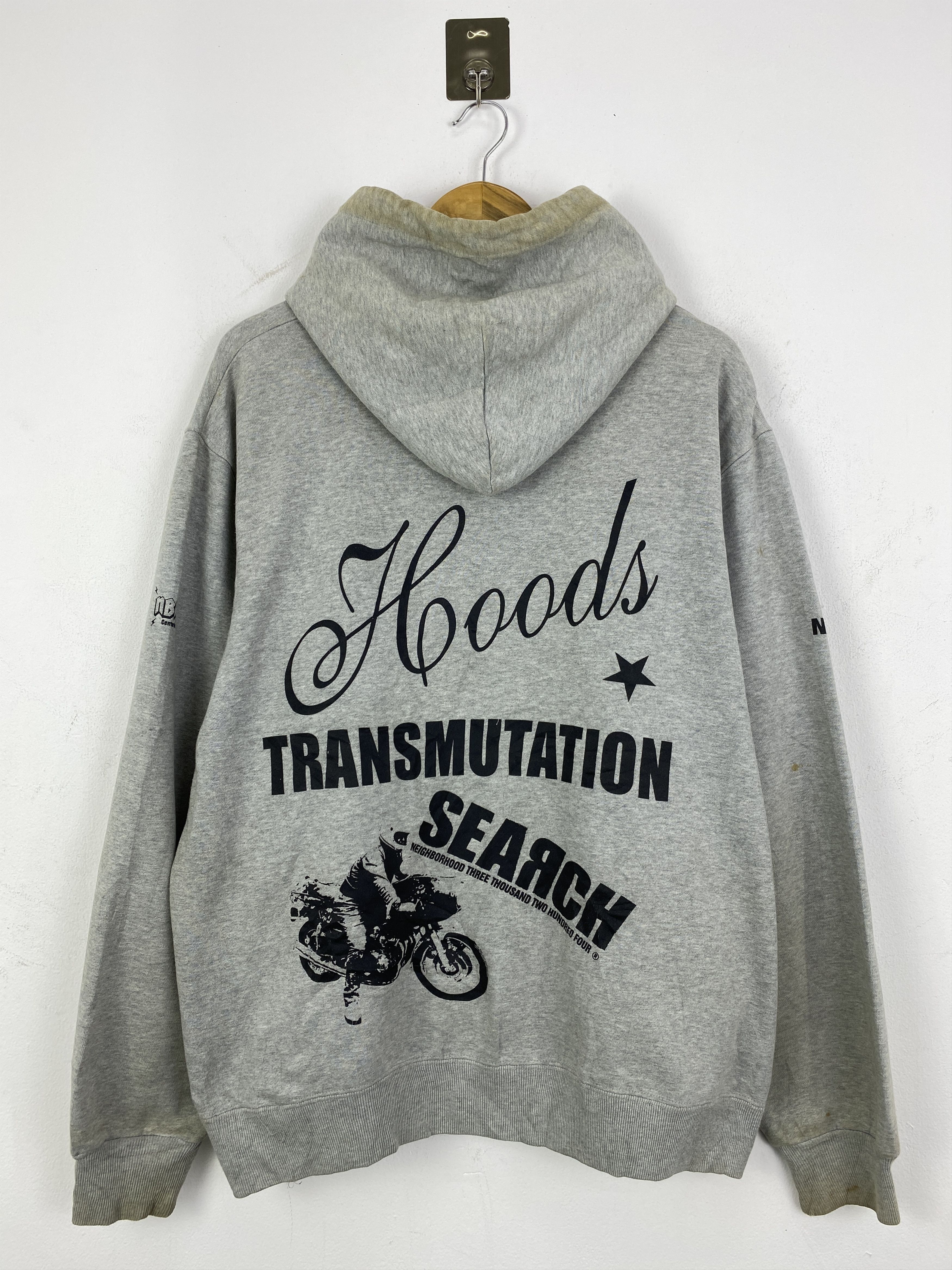 Neighborhood Vintage The NBHD Pullover Hoodie Sweatshirt SH0214 Size US XL / EU 56 / 4 - 3 Thumbnail