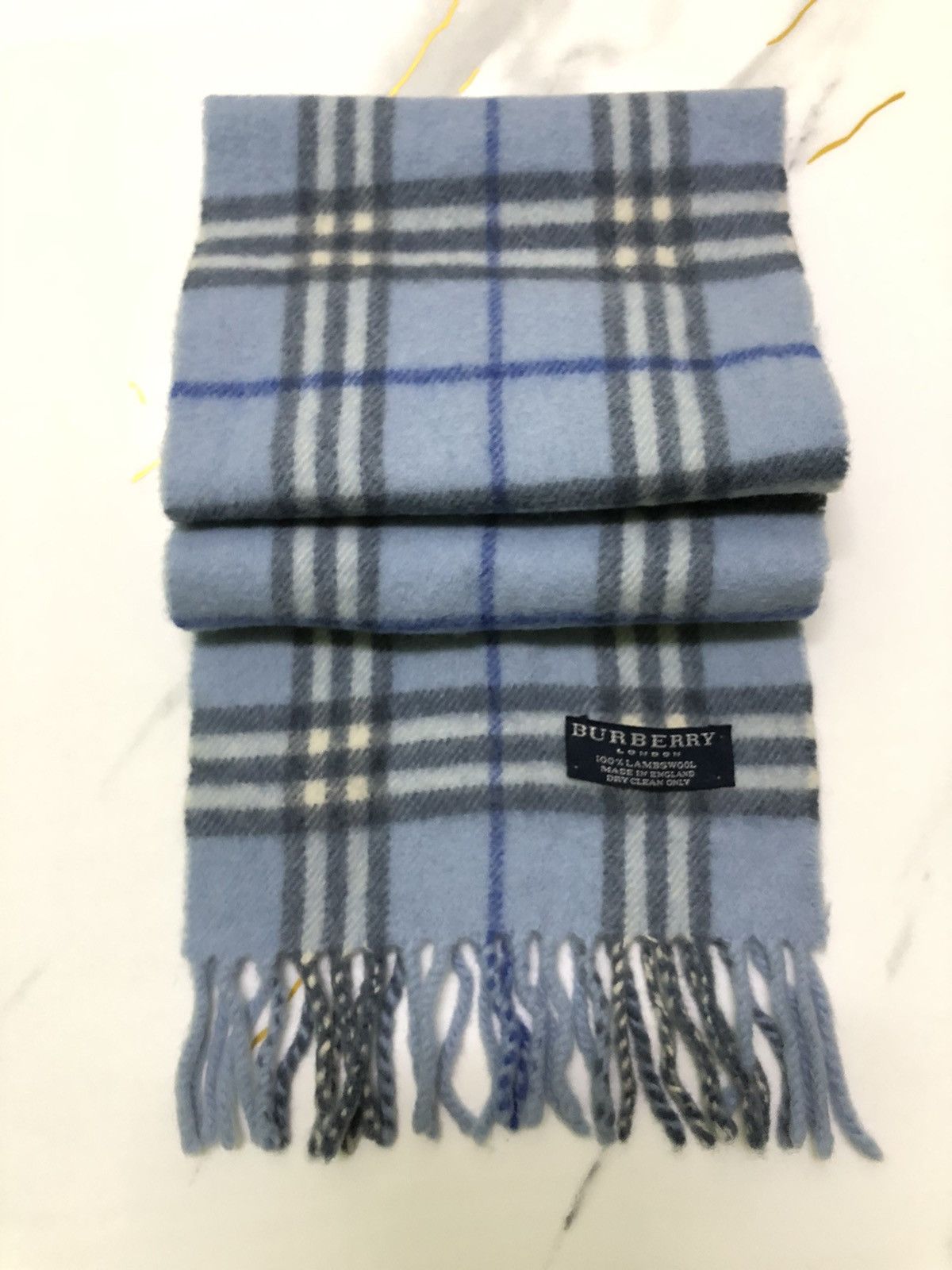 Burberry Vintage Burberry Muffler Scarf Size ONE SIZE - 3 Thumbnail