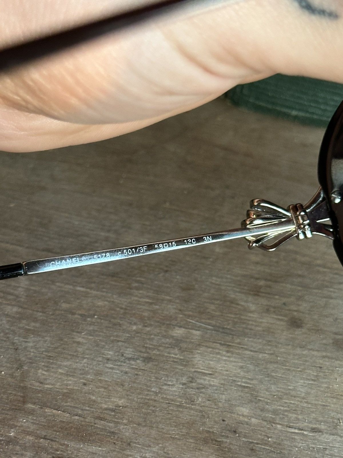 Chanel Vintage Chanel Sunglasses Size ONE SIZE - 6 Thumbnail