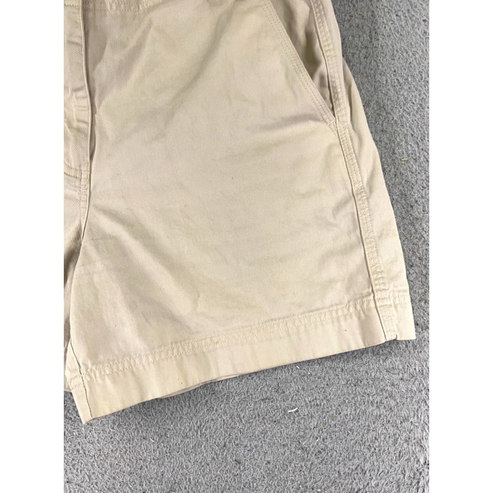 Ralph Lauren Lauren Ralph Lauren Shorts Womens 8P Chino Beige High Rise Cotton Twill Pocket Slim Buckle Casual Golf 90s Mens? Size 30" / US 8 / IT 44 - 2 Thumbnail