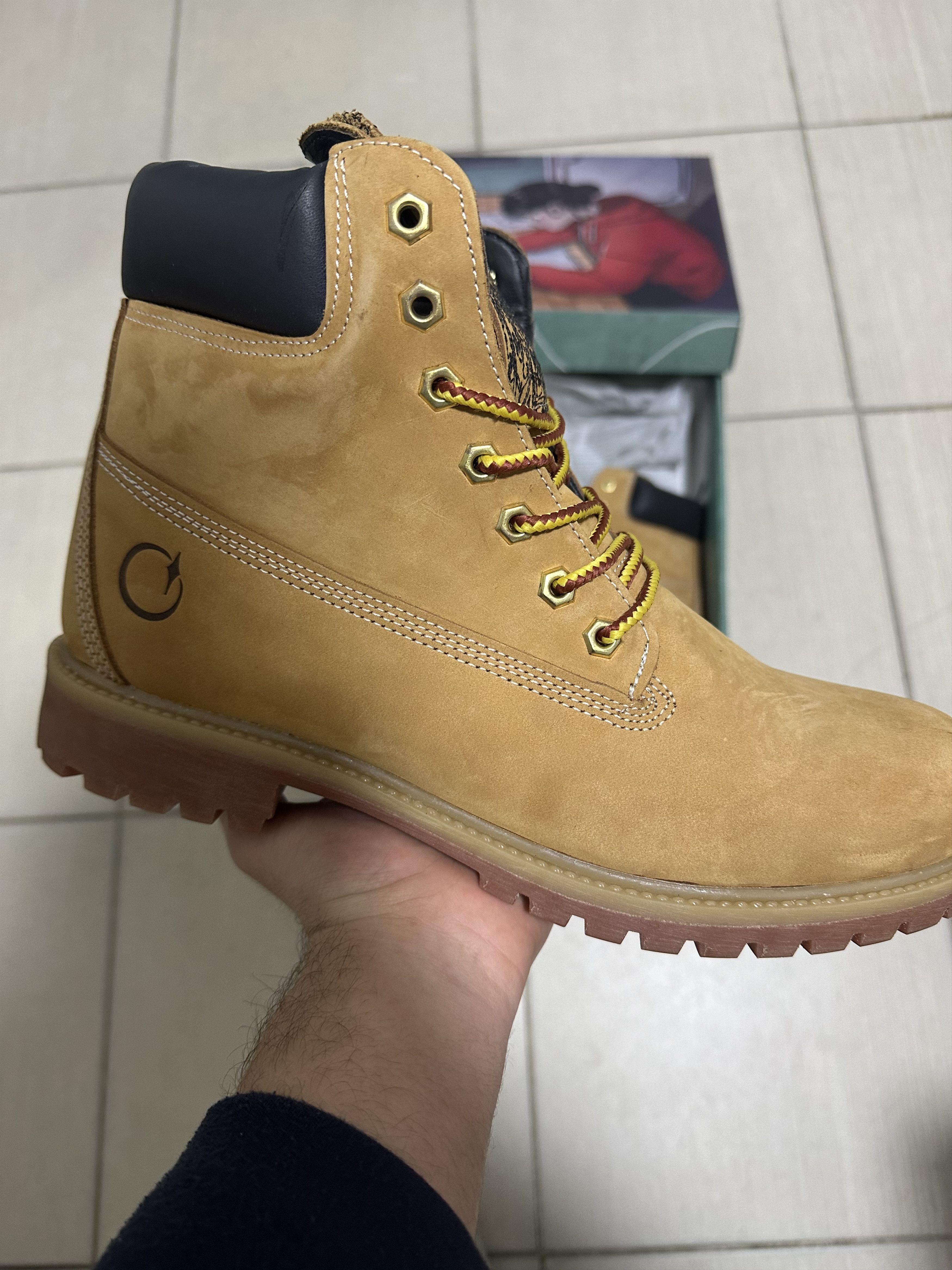 Derschütze "Yasmin V3" Boots Size 48 Timberland Style in Orange, Men's (Size 13) — image 4 of 6