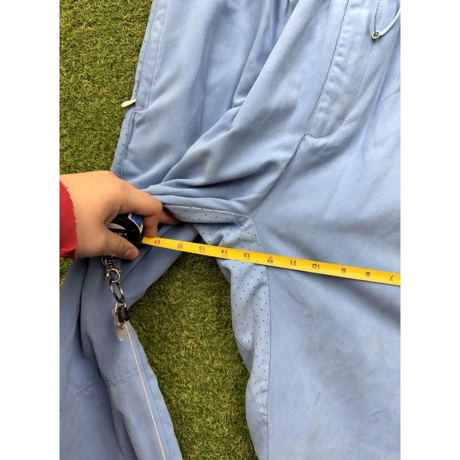 Ecko Unltd. VINTAGE Ecko Unltd Track Pants Mens XL Blue Zip Ankle Drawstring Windbreaker Casual Y2K Size US 36 / EU 52 - 3 Thumbnail