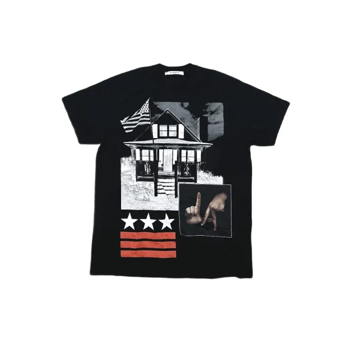 Givenchy Givenchy Five-Star Stripe Print Short-Sleeve T-Shirt Size US XS / EU 42 / 0 - 1 Thumbnail