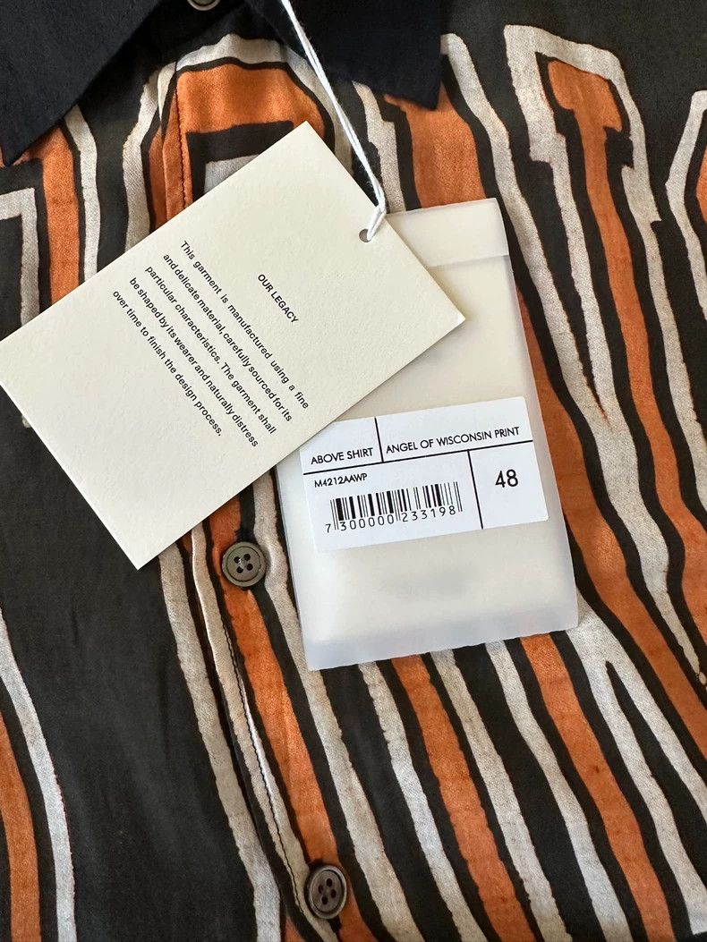 Our Legacy Our Legacy size48 Retro patchwork shirt Size US M / EU 48-50 / 2 - 7 Thumbnail