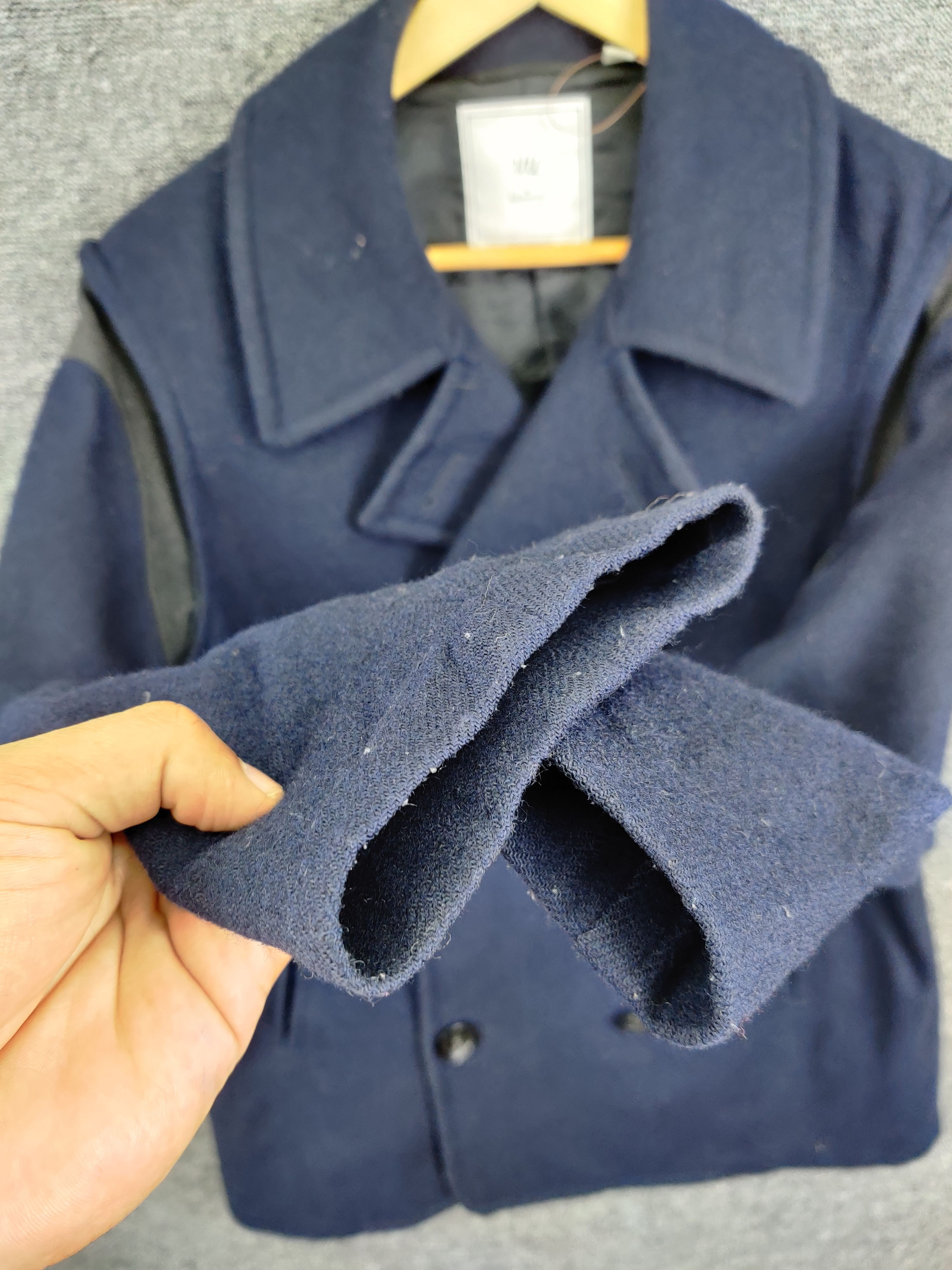 Jun Takahashi Uniqlo Undercover Jun Takahashi Wool Double Breasted Coat Size US M / EU 48-50 / 2 - 8 Thumbnail