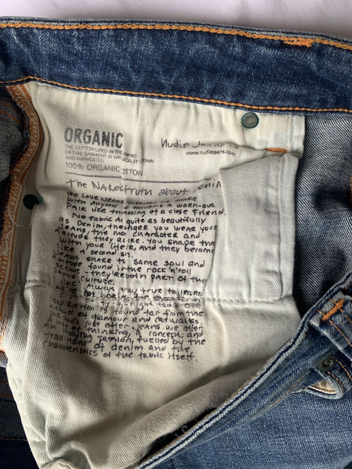 Nudie Jeans Nudie blue jeans Size US 34 / EU 50 - 3 Thumbnail