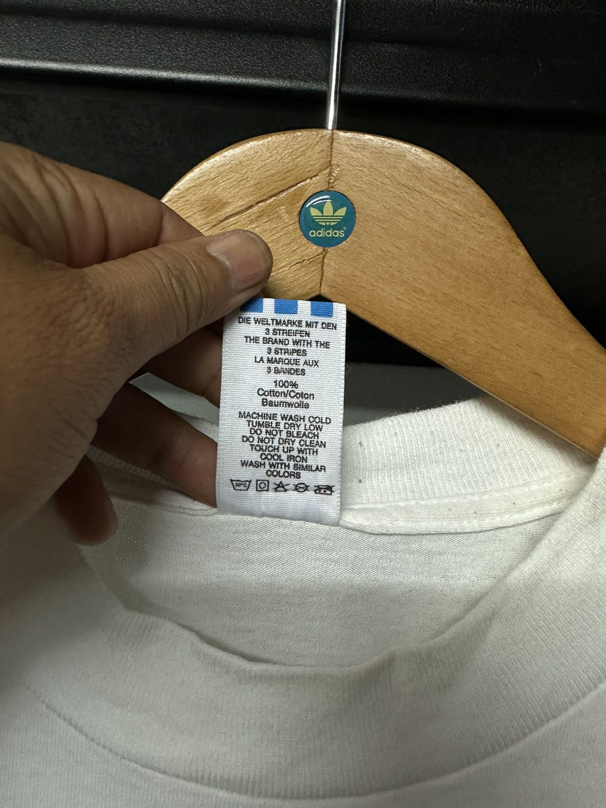 Adidas × Vintage Vintage 90s Adidas Germany Sportwear Tee Size US M / EU 48-50 / 2 - 5 Thumbnail