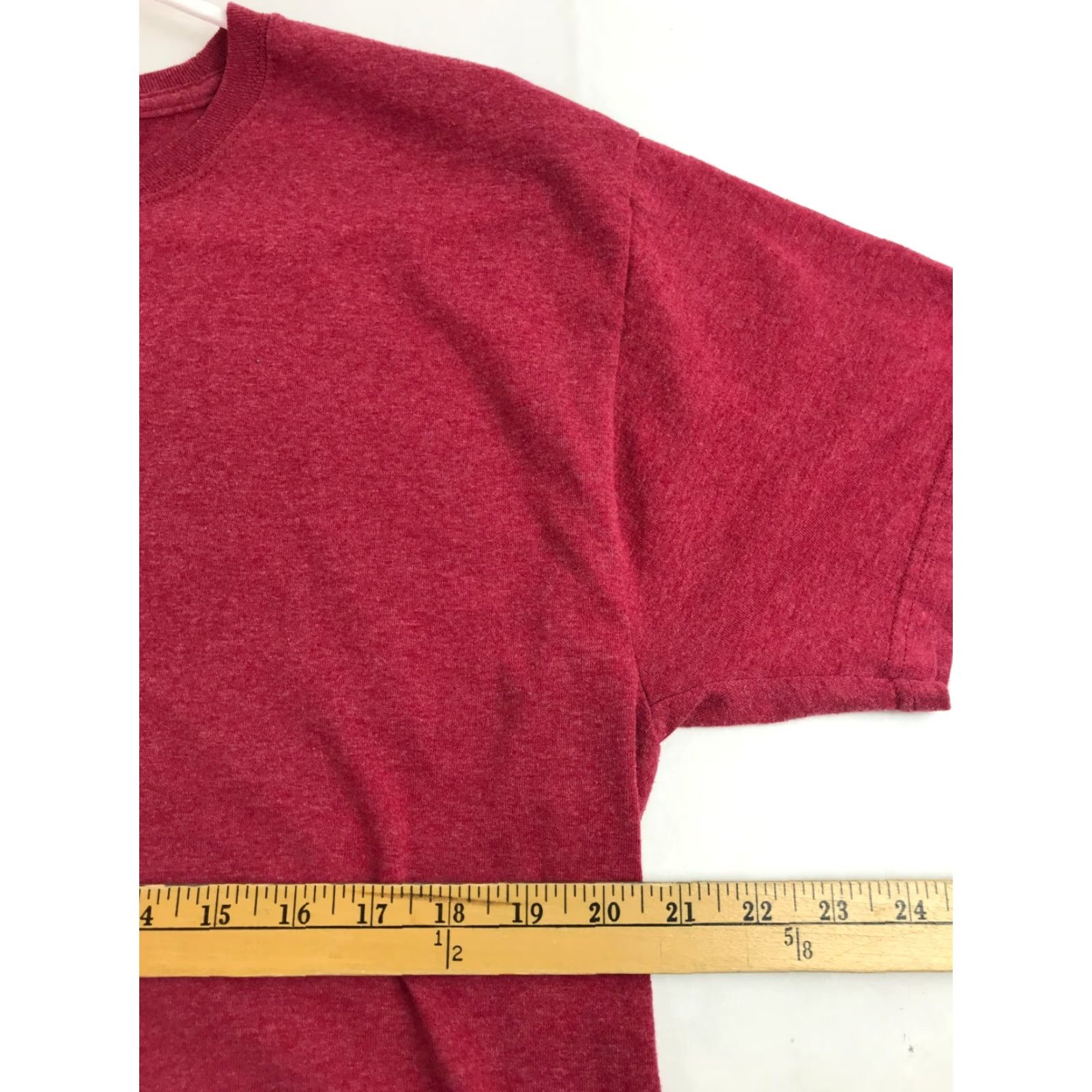 Champion C9 by Champion T-Shirt Men Large Solid Red Short Sleeve Round Neck Tee Size US L / EU 52-54 / 3 - 3 Thumbnail