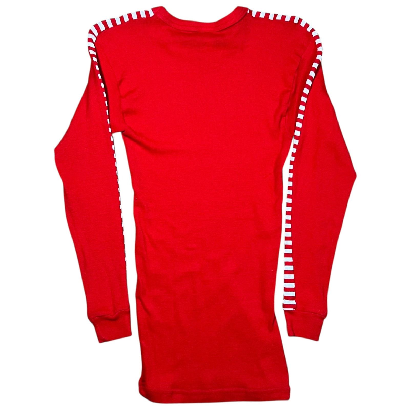 Helly Hansen × Vintage 80s Helly Hansen red checkered print longsleeve thermal Size US S / EU 44-46 / 1 - 6 Thumbnail