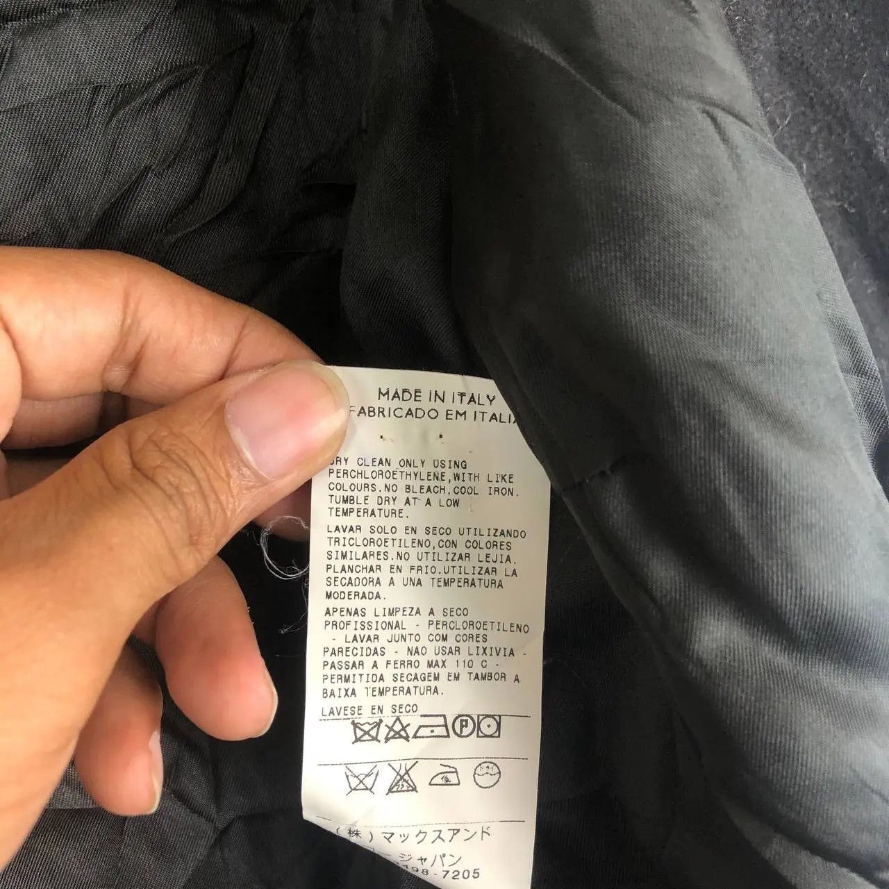 Max Mara MAX MARA Made In Italy Black Coat Max & Co Windbreaker Size M / US 6-8 / IT 42-44 - 6 Thumbnail
