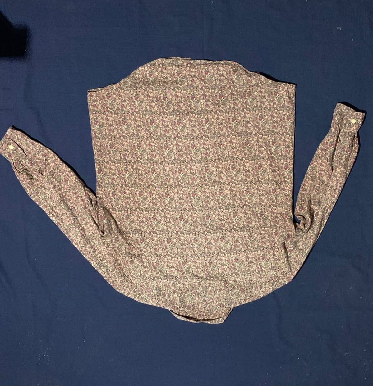 Vintage Floral shirt vintage Size L / US 10 / IT 46 - 2 Thumbnail