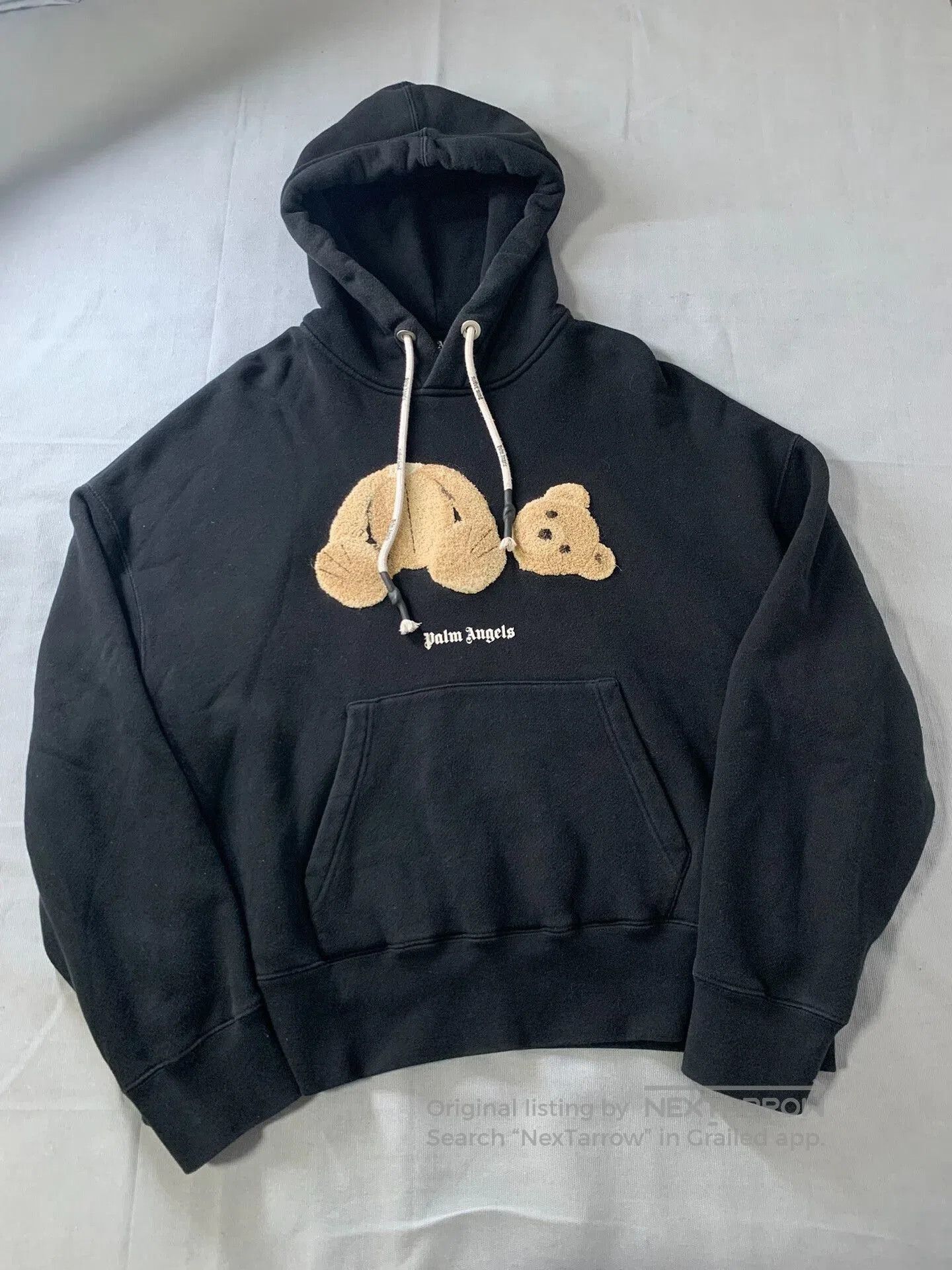 Palm Angels Palm Angels Decapitated Bear Embroidered Hoodie. Size US M / EU 48-50 / 2 - 1 Thumbnail