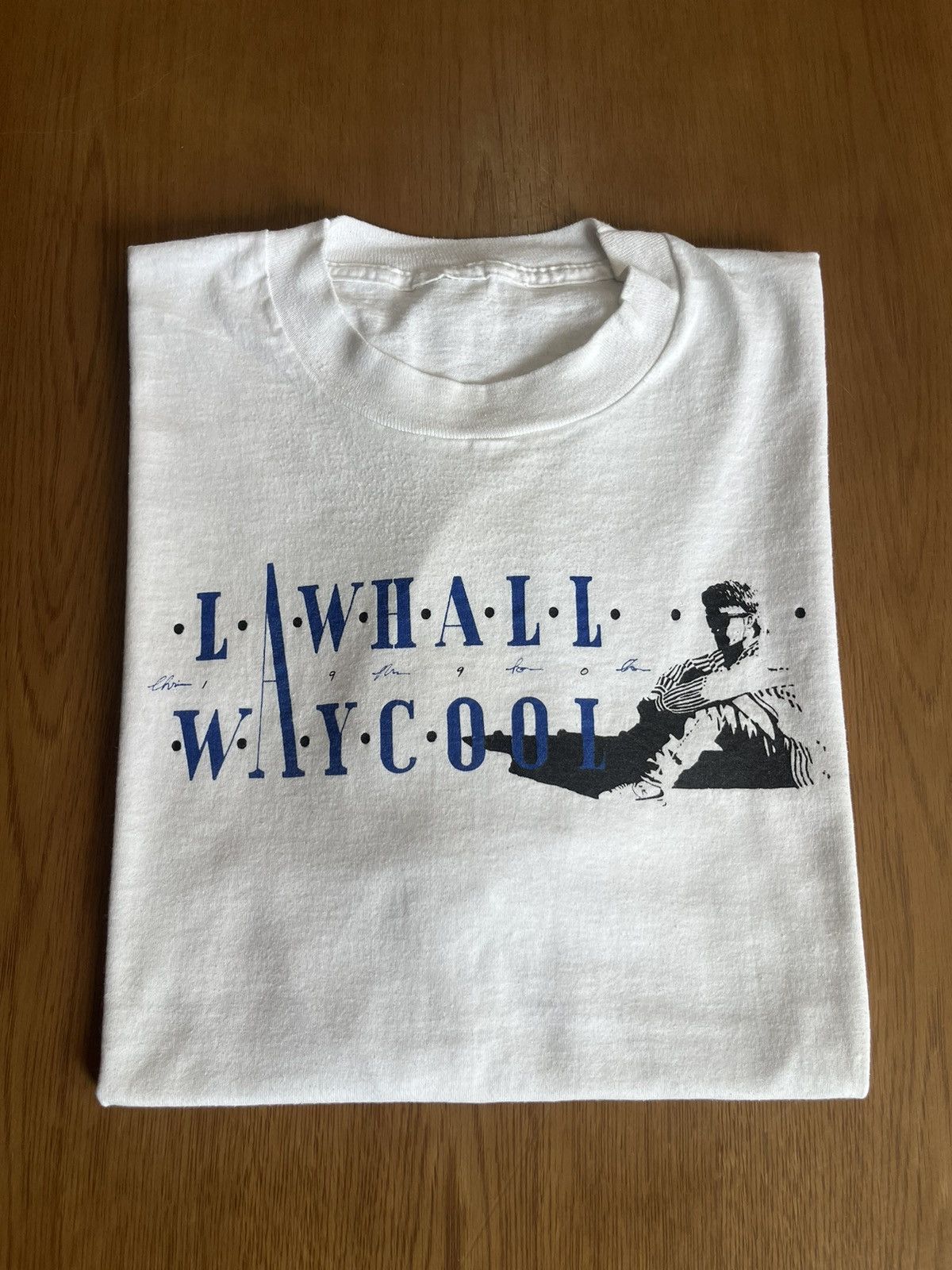 Arts & Science Vintage LAW HALL WAY COOL 1990‘s Tshirt Size US XL / EU 56 / 4 - 1 Thumbnail