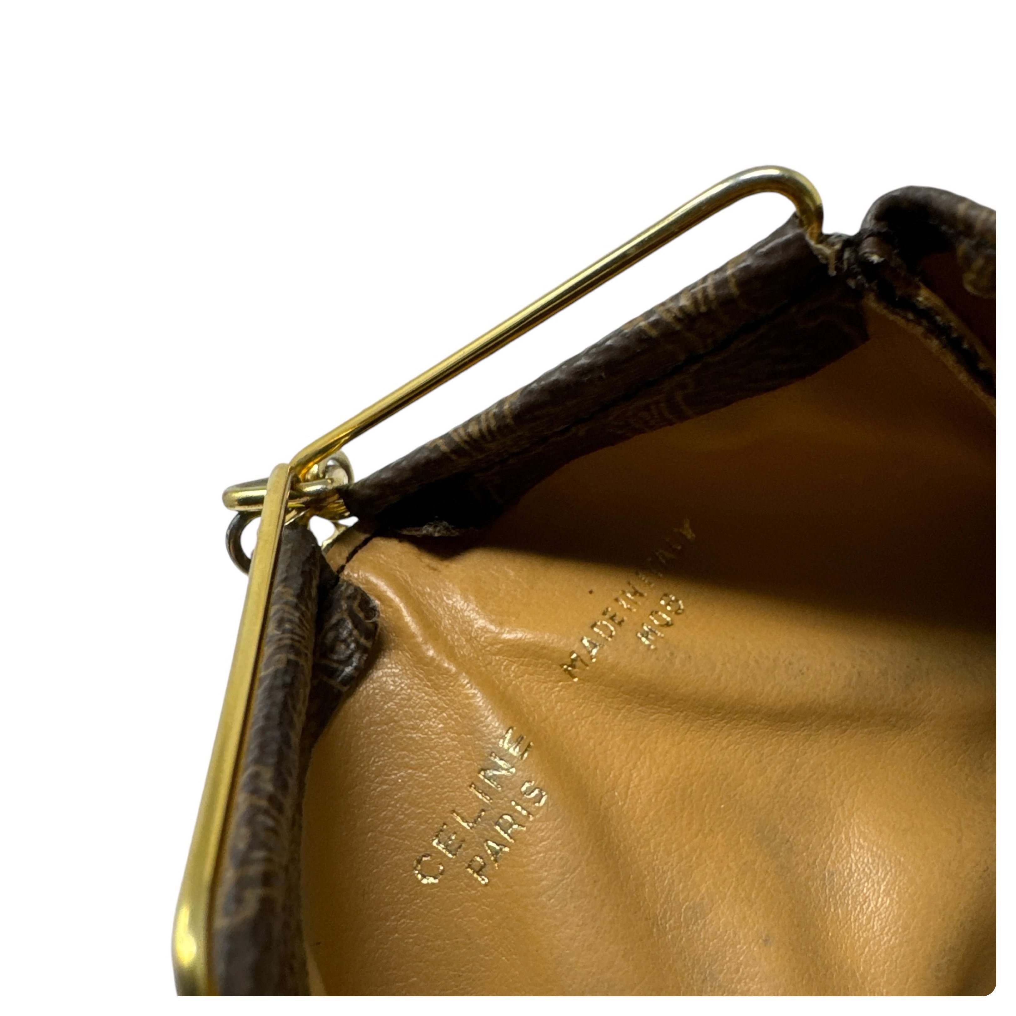 Celine Celine Macadam Triomphe Coin Change Purse Size ONE SIZE - 5 Thumbnail
