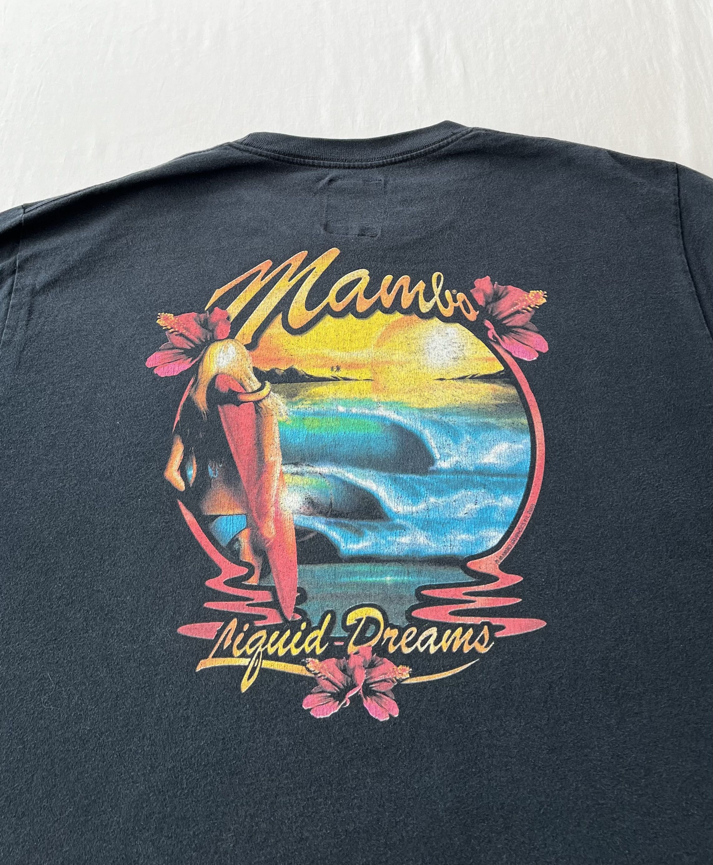 Mambo Vintage Mambo Liquid Dreams Australia Black T-shirt Size US XL / EU 56 / 4 - 11 Thumbnail