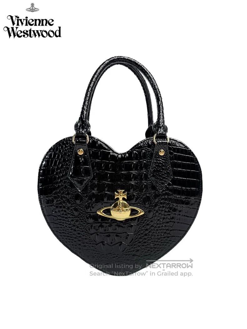 Vivienne Westwood Vivienne Westwood size os Black Patent Leather Crocodile / Size ONE SIZE - 1 Thumbnail