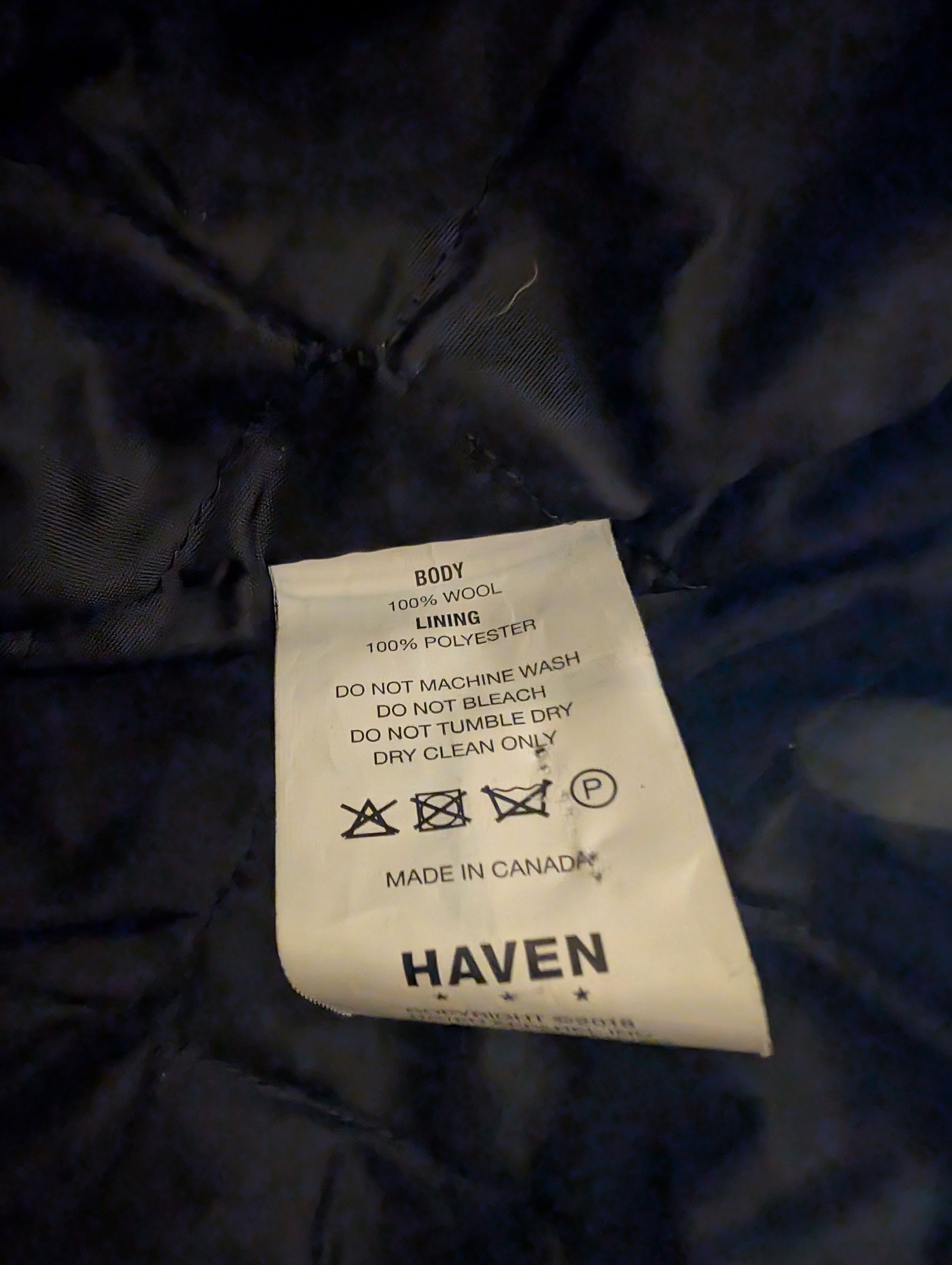 Haven HAVEN Cowichan Shawl Wool Zip Jacket USED Size US S / EU 44-46 / 1 - 6 Thumbnail