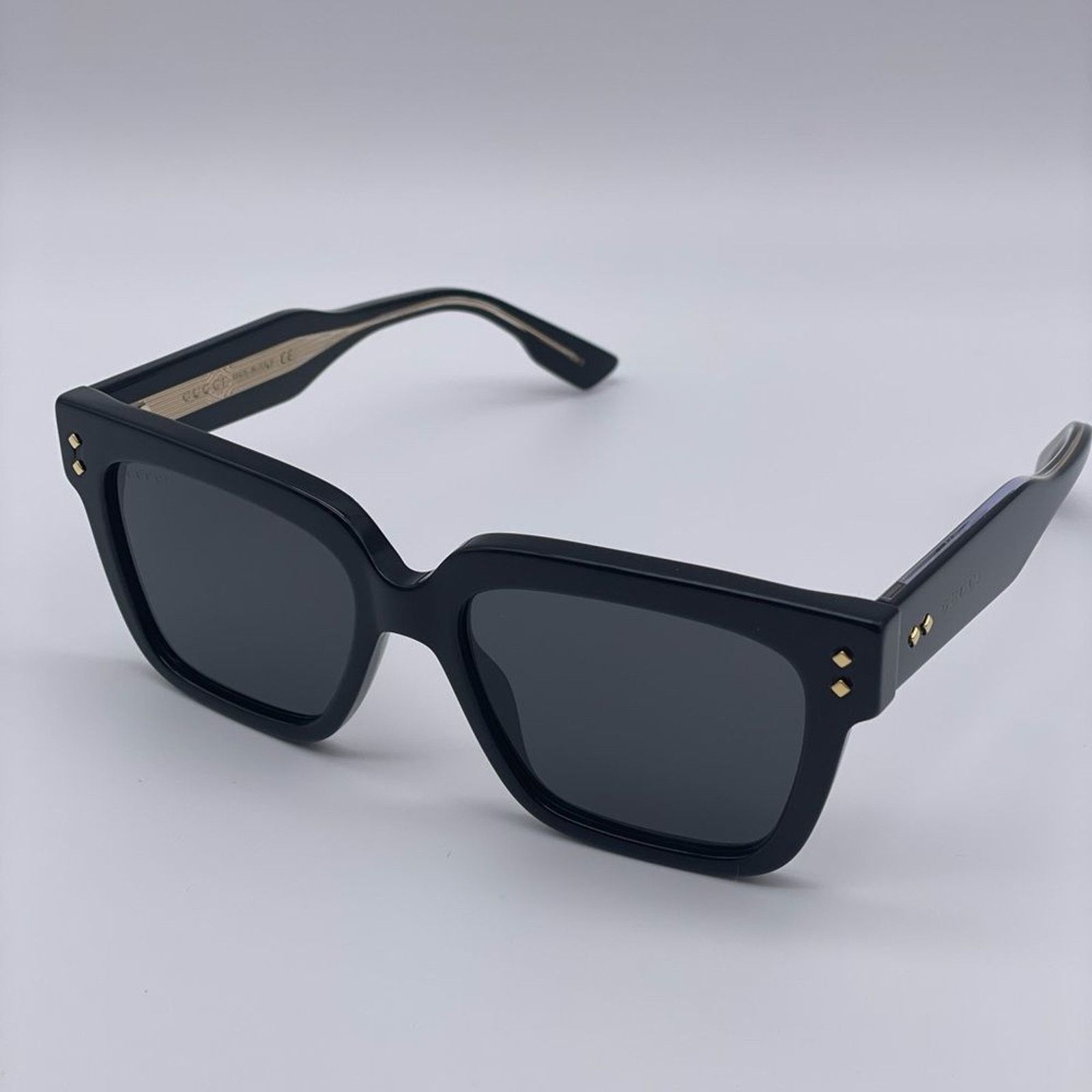 Gucci BRAND NEW GUCCI GG1084S 001 Unisex Black/Grey Sunglasses Size ONE SIZE - 3 Thumbnail
