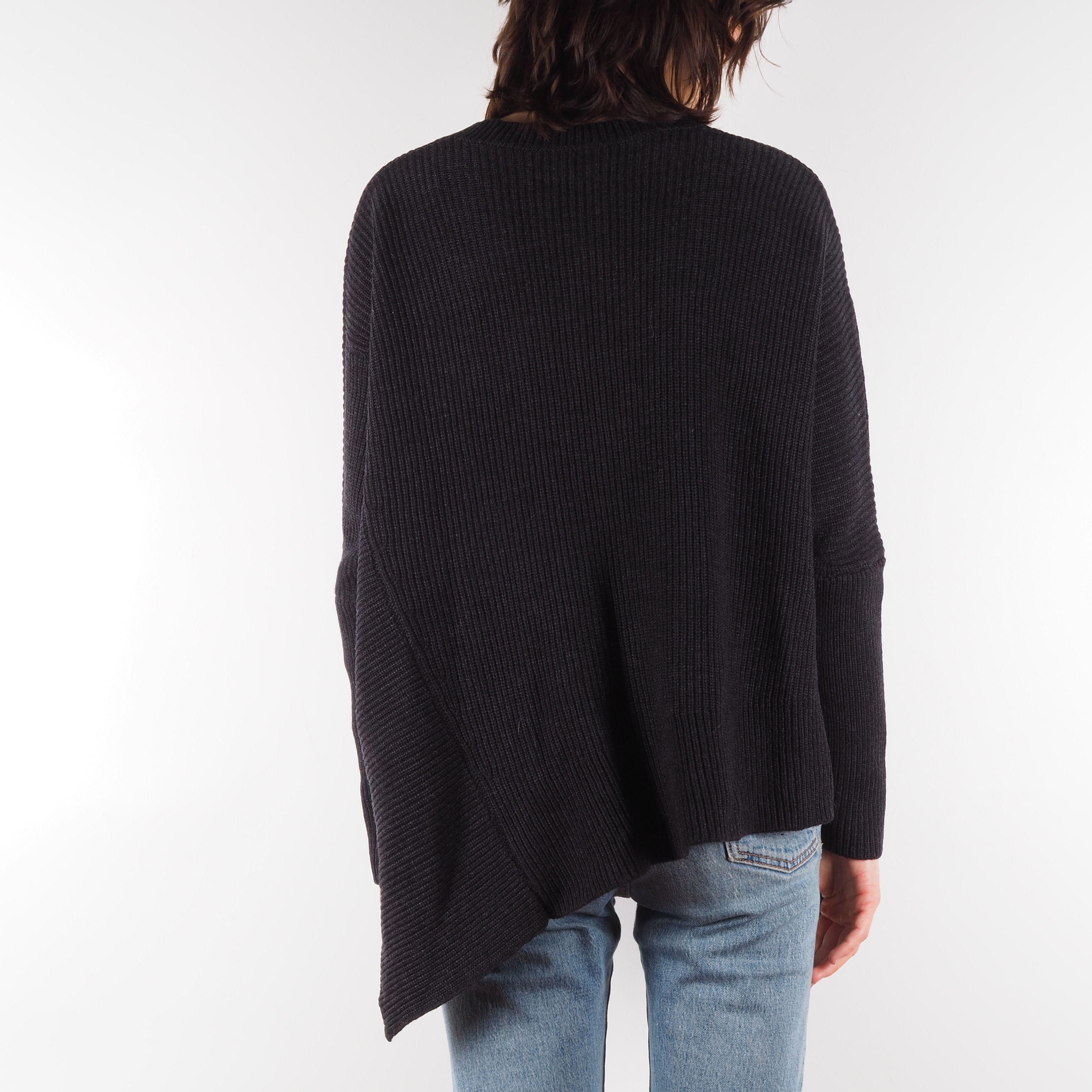Allsaints AllSaints Able Zip Asymmetrical Zipper Wool Alpaca Sweater Size S / US 4 / IT 40 - 2 Thumbnail