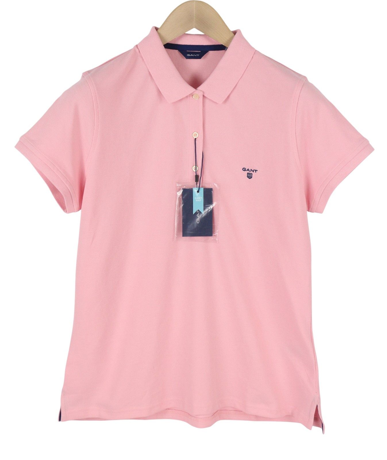 Gant SUMMER PIQUE XL Preppy Pink Textured Polo 87719 Size XL / US 12-14 / IT 48-50 - 3 Thumbnail