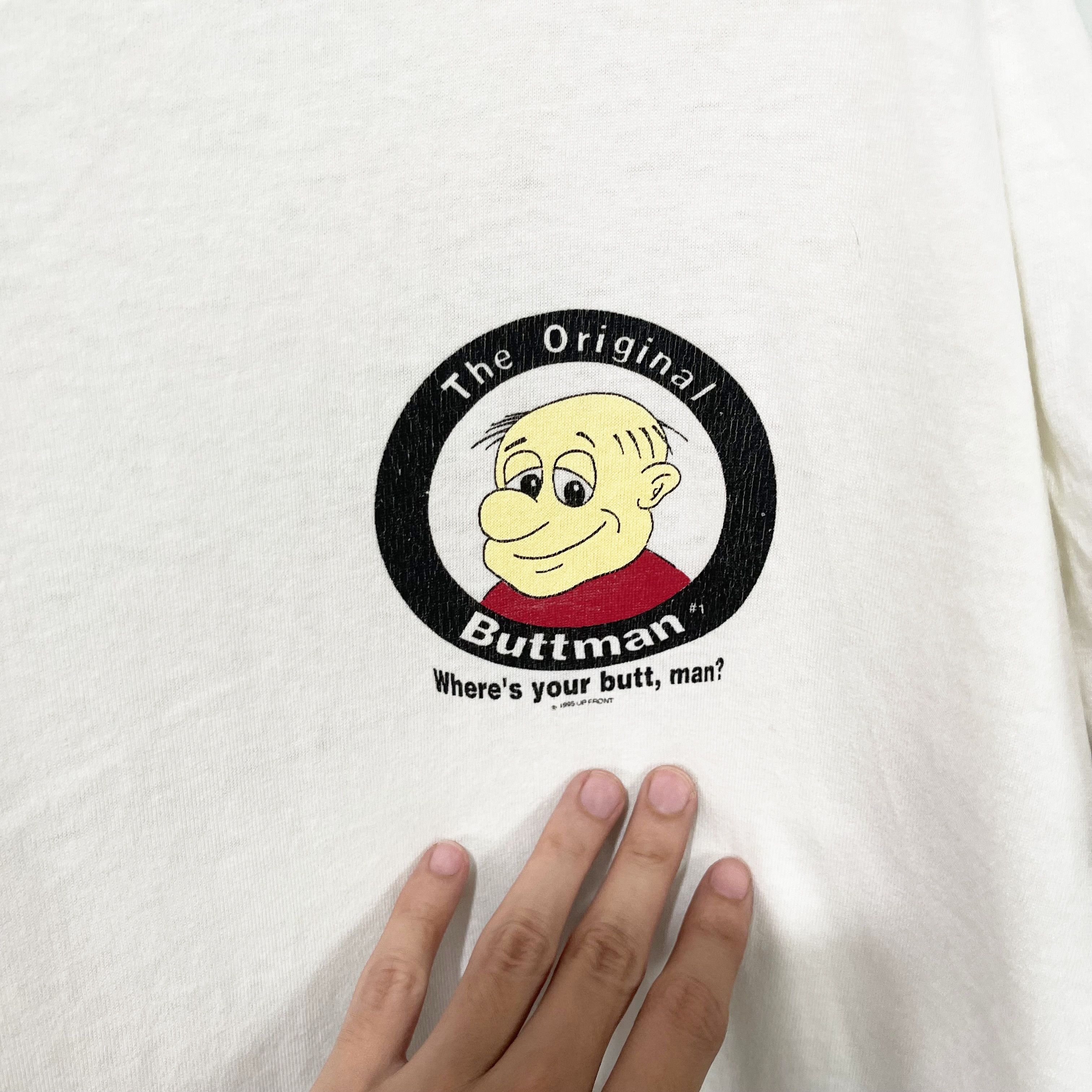 Vintage Vintage 1995 Buttman T-Shirt Size US XL / EU 56 / 4 - 2 Thumbnail