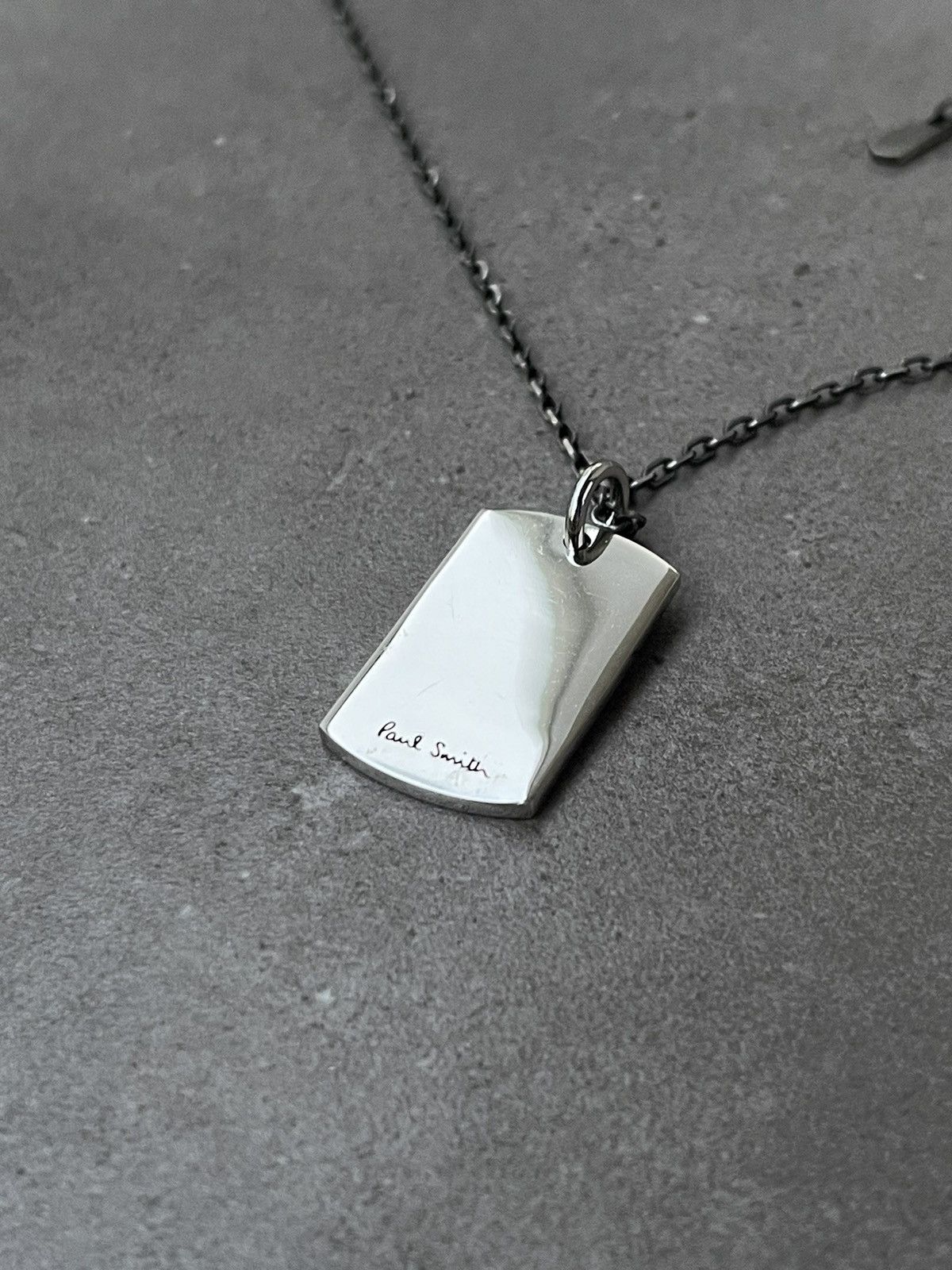Paul Smith !DS! SS23 Paul Smith Dog Tag Necklace Size ONE SIZE - 9 Thumbnail