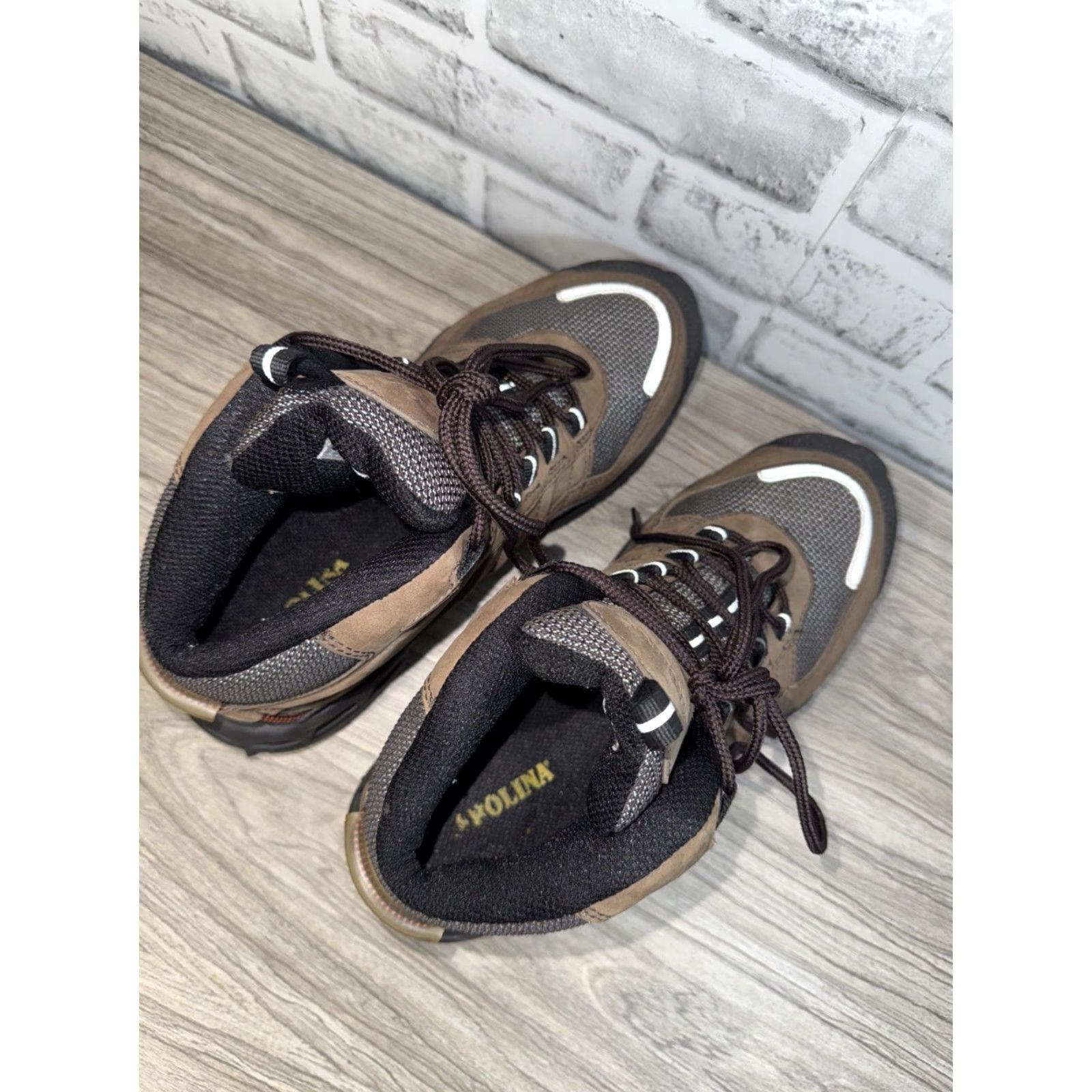 Vintage VINTAGE Carolina Steel Toe Work Boots Men 7M Reflective Wellington Brown Shoes Size US 7 / EU 40 - 5 Thumbnail