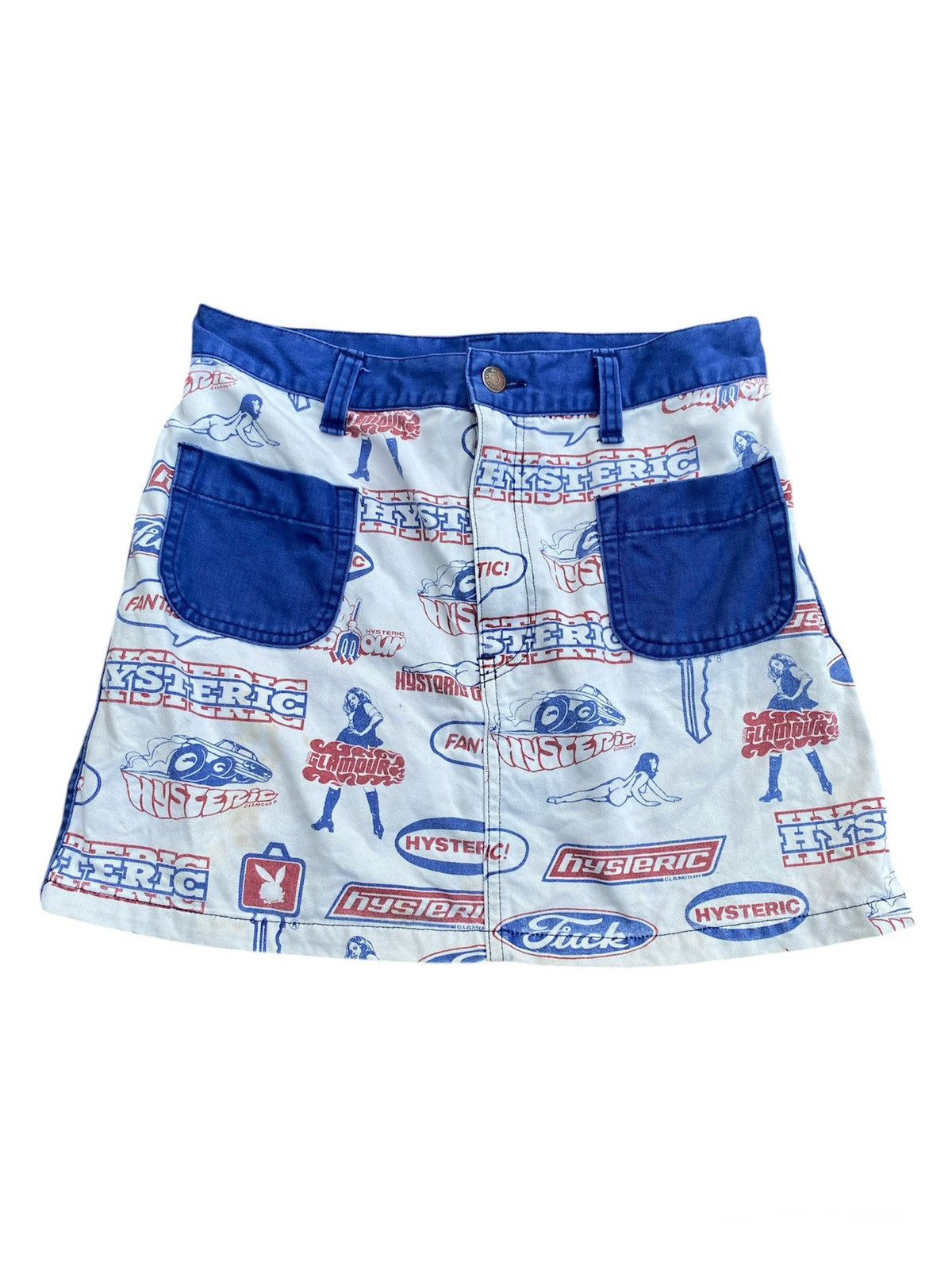 Hysteric Glamour × Japanese Brand × Vintage Vintage Histeric Glamour Mini Skirt Size 28" / US 6 / IT 42 - 1 Thumbnail