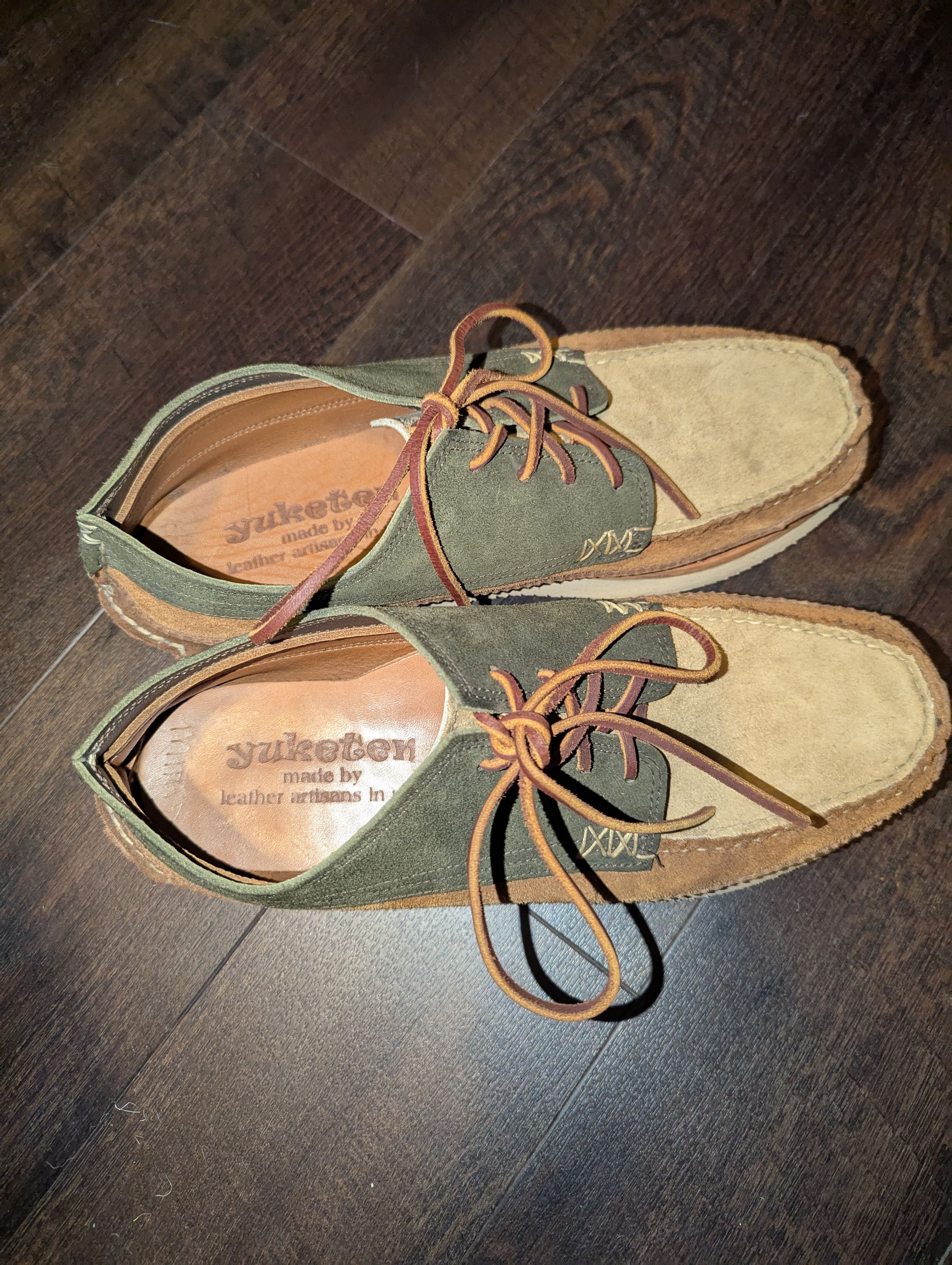 Yuketen Handsewn Maine Guide Oxford DB - FO Quatro Size US 11 / EU 44 - 8 Thumbnail
