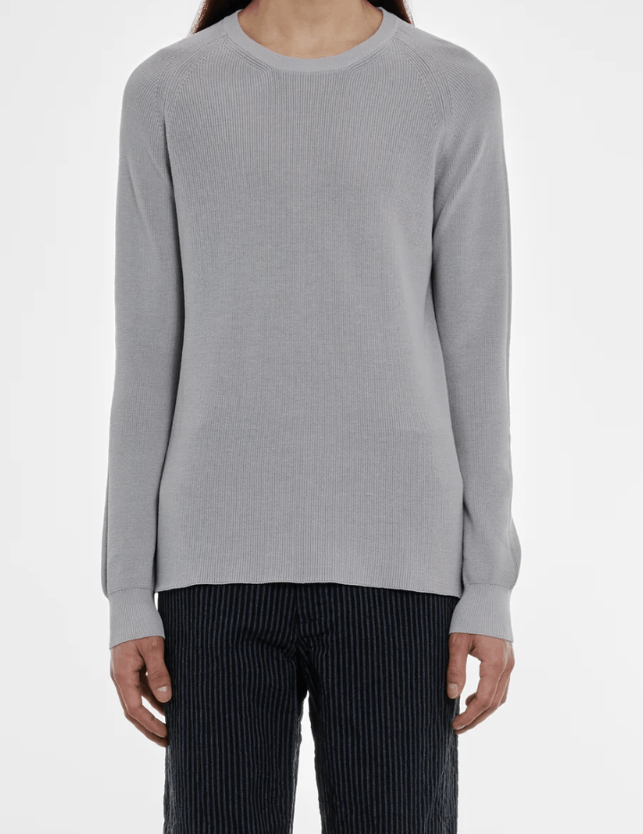 Casey Casey Casey Casey Men's Rib Stitch Sweater Light Grey Size US M / EU 48-50 / 2 - 3 Thumbnail