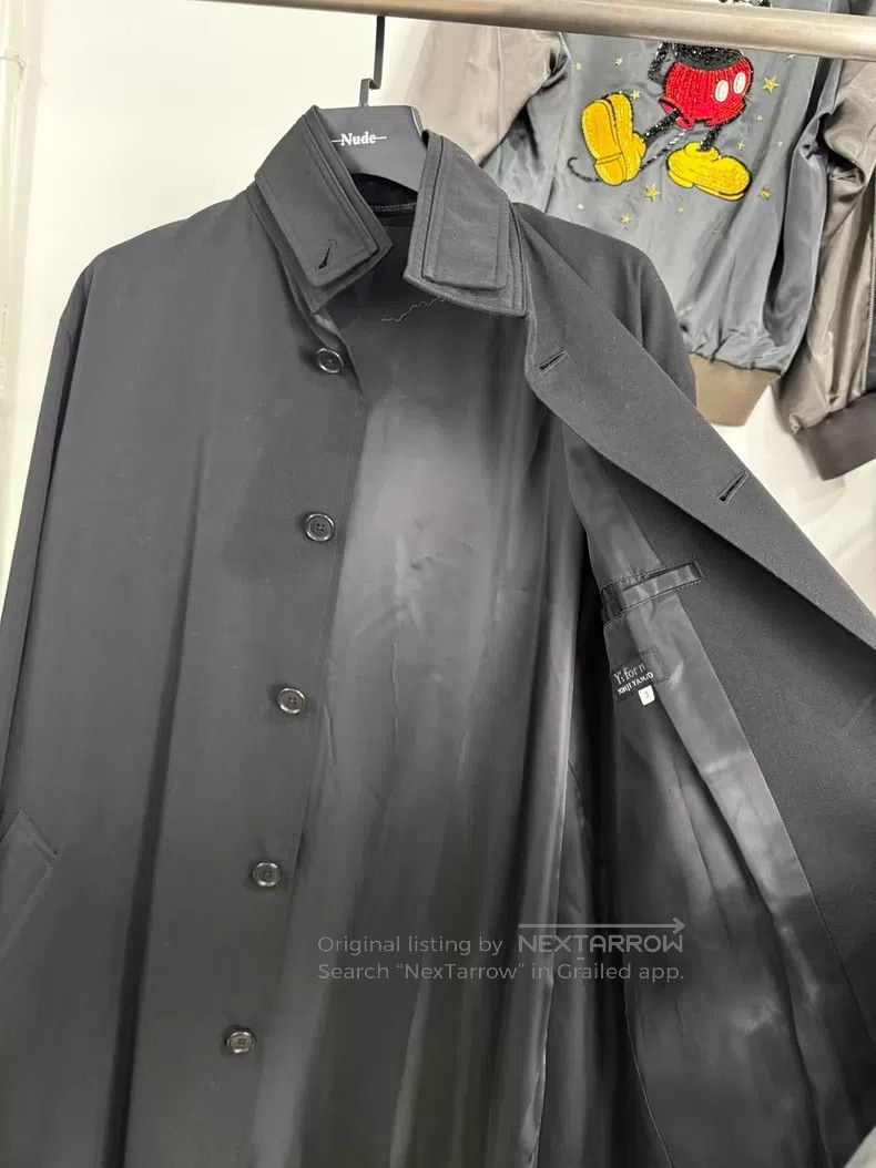 Yohji Yamamoto Yohji Yamamoto Thick wool collar coat Size US L / EU 52-54 / 3 - 7 Thumbnail