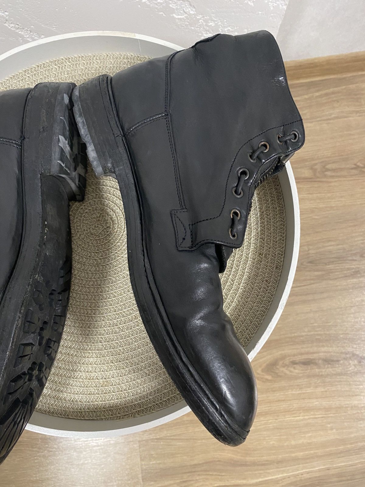 Officine Creative Officine Creative Front Zip Avantgarde Leather Boots Sz: 41 Size US 8 / EU 41 - 8 Thumbnail